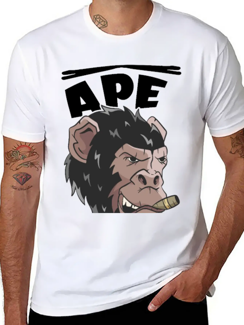 Ape It's In My DNA Classic Cotton Tee – Unisex Comfort For Any Season