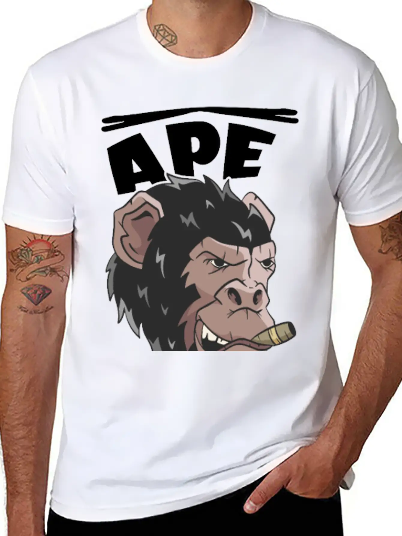 Ape It's In My DNA Classic Cotton Tee – Unisex Comfort For Any Season