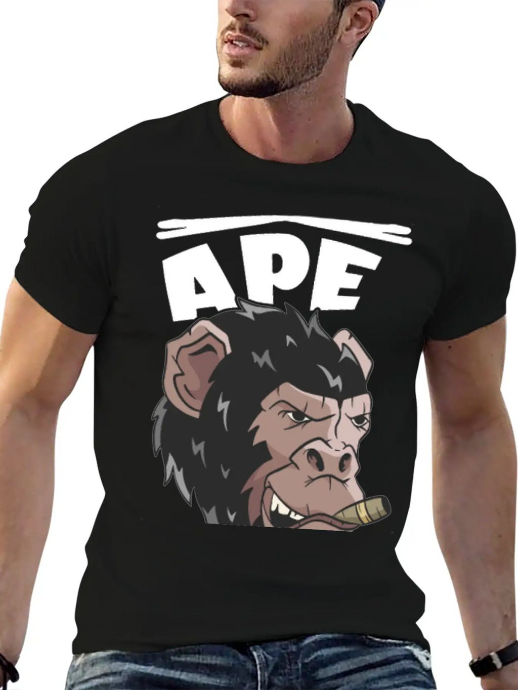 Ape It's In My DNA Classic Cotton Tee – Unisex Comfort For Any Season