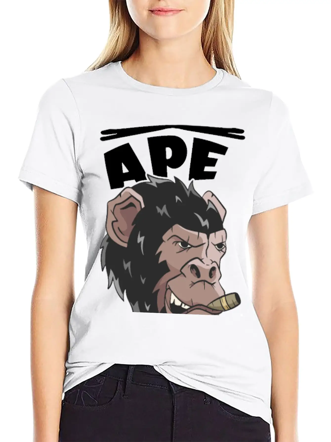 Ape It's In My DNA Classic Cotton Tee – Unisex Comfort For Any Season