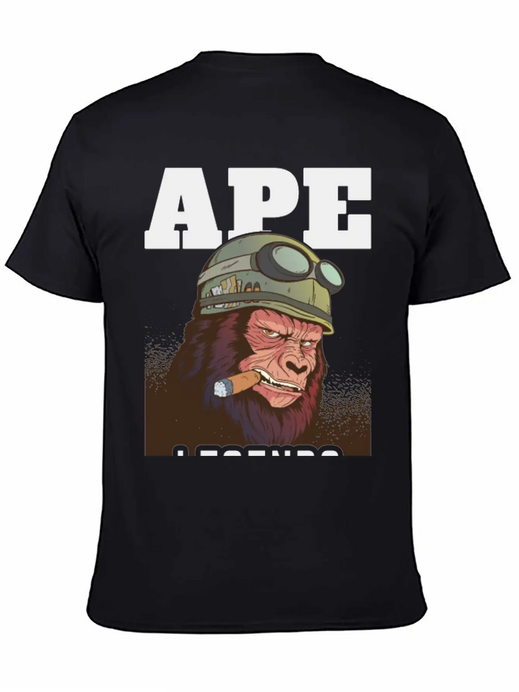 Ape Legends Never Die Timeless Short Sleeve Tee – Comfy And Minimalist Design