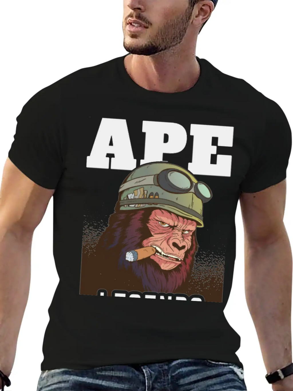 Ape Legends Never Die Timeless Short Sleeve Tee – Comfy And Minimalist Design