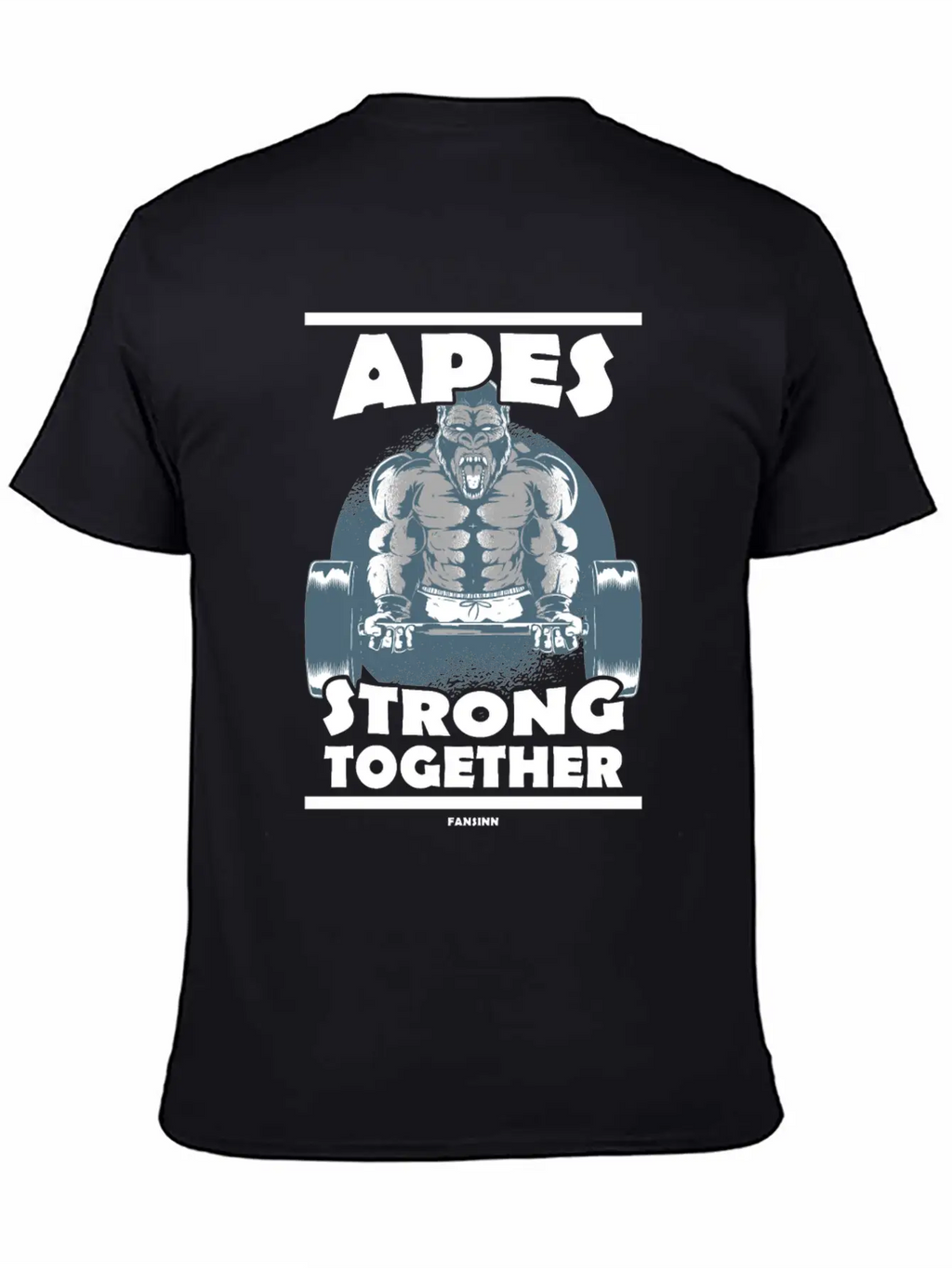 Apes Strong Together Classic Cotton Tee – Unisex Comfort For Any Season