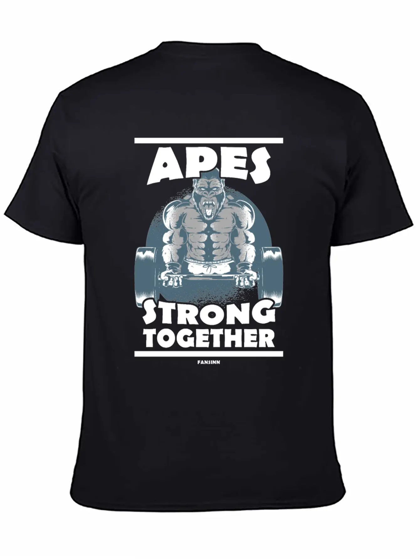 Apes Strong Together Classic Cotton Tee – Unisex Comfort For Any Season