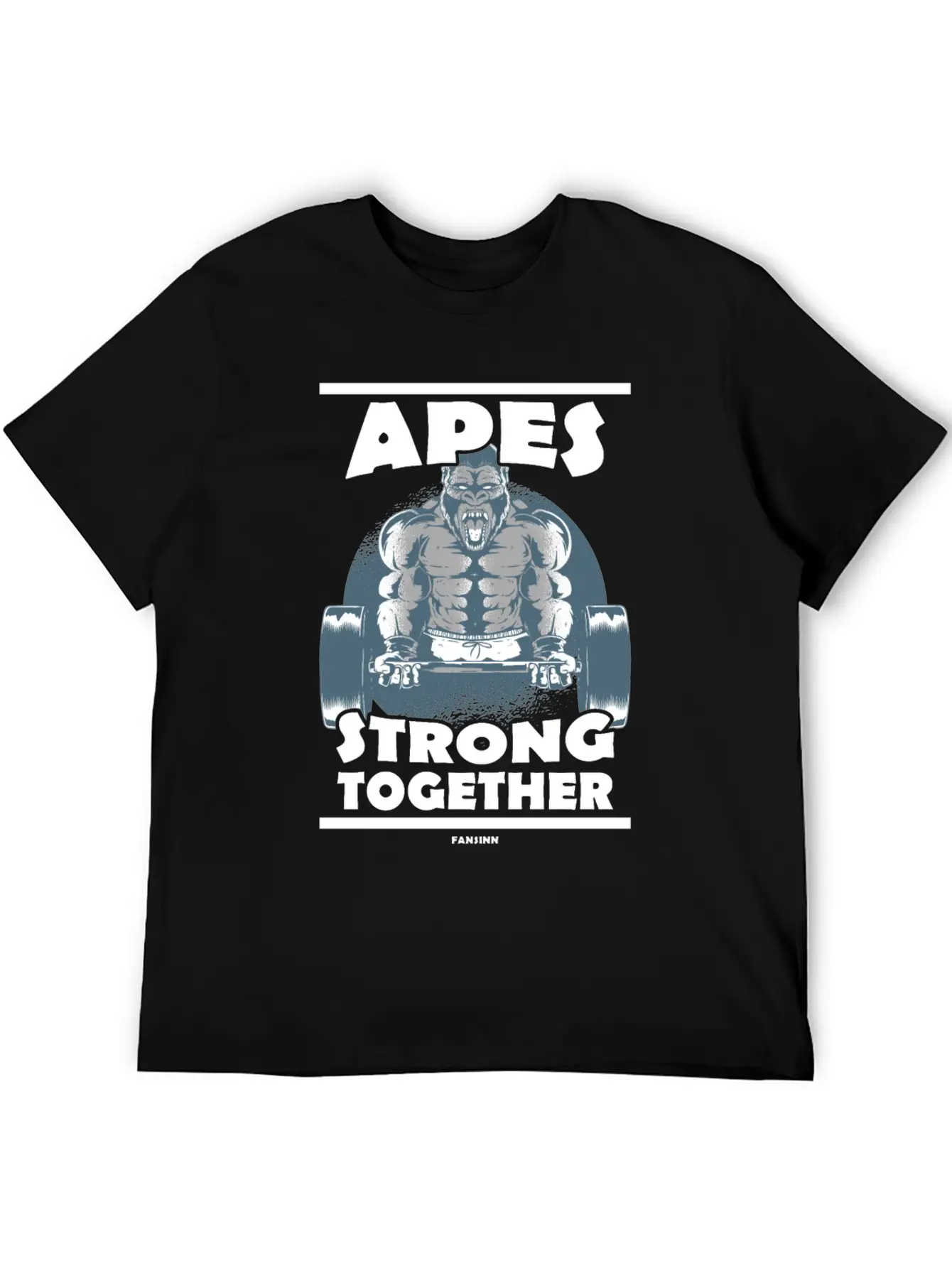 Apes Strong Together Classic Cotton Tee – Unisex Comfort For Any Season