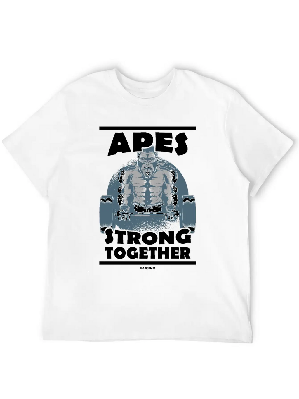Apes Strong Together Classic Cotton Tee – Unisex Comfort For Any Season