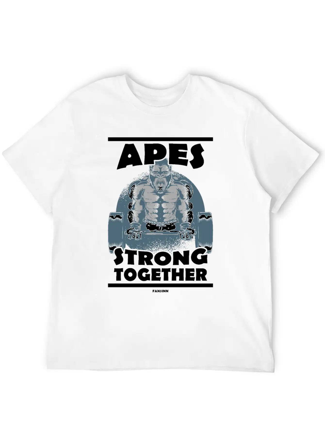 Apes Strong Together Classic Cotton Tee – Unisex Comfort For Any Season