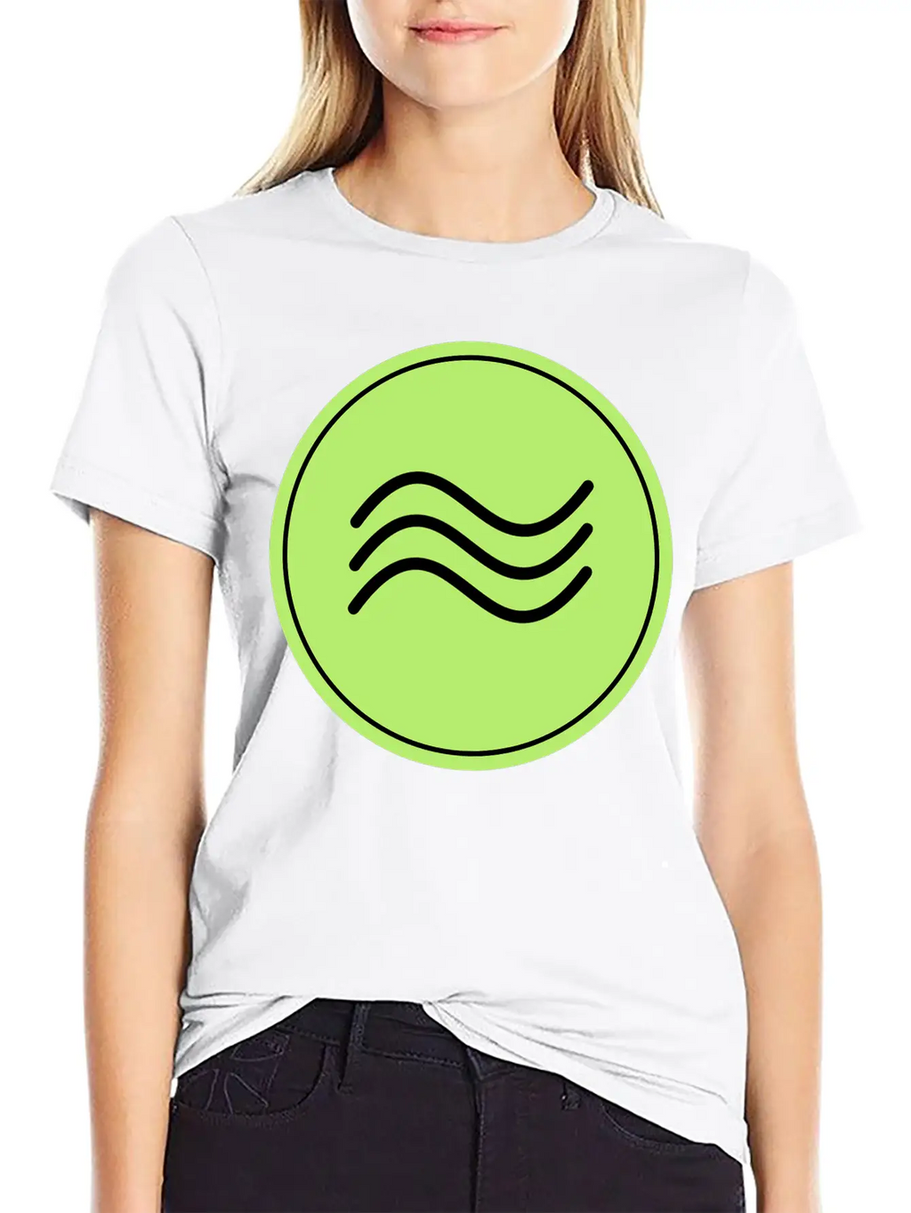 Approximate Equivalence Symbol Vectorized Comfortable Minimalist Graphic Tee – Summer Style Essential