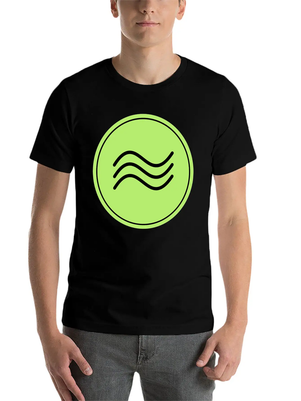 Approximate Equivalence Symbol Vectorized Comfortable Minimalist Graphic Tee – Summer Style Essential