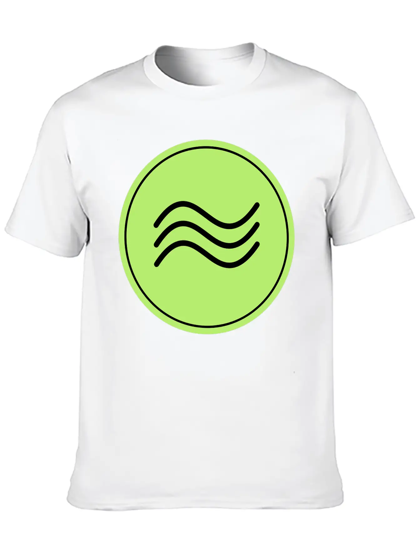 Approximate Equivalence Symbol Vectorized Comfortable Minimalist Graphic Tee – Summer Style Essential