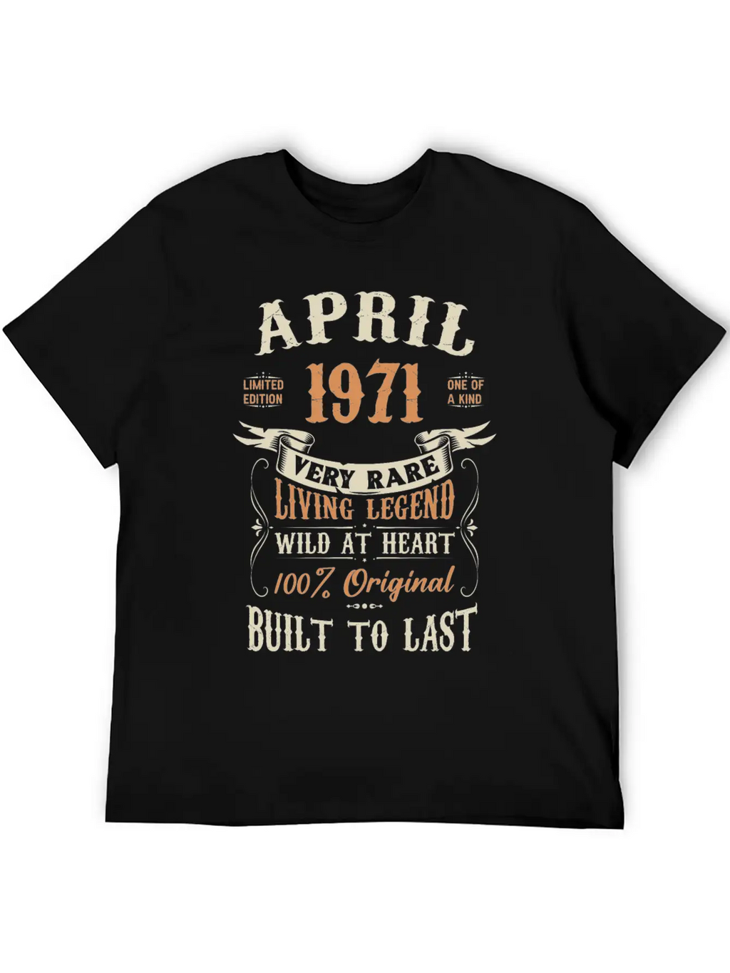 April 1971 Birthday Surprise Basic Graphic T-Shirt – Daily Comfort In Soft Cotton