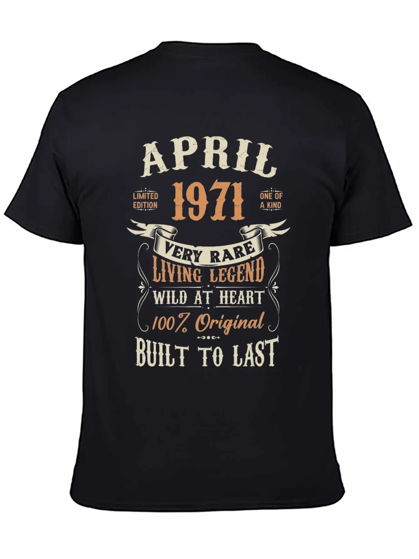 April 1971 Birthday Surprise Basic Graphic T-Shirt – Daily Comfort In Soft Cotton