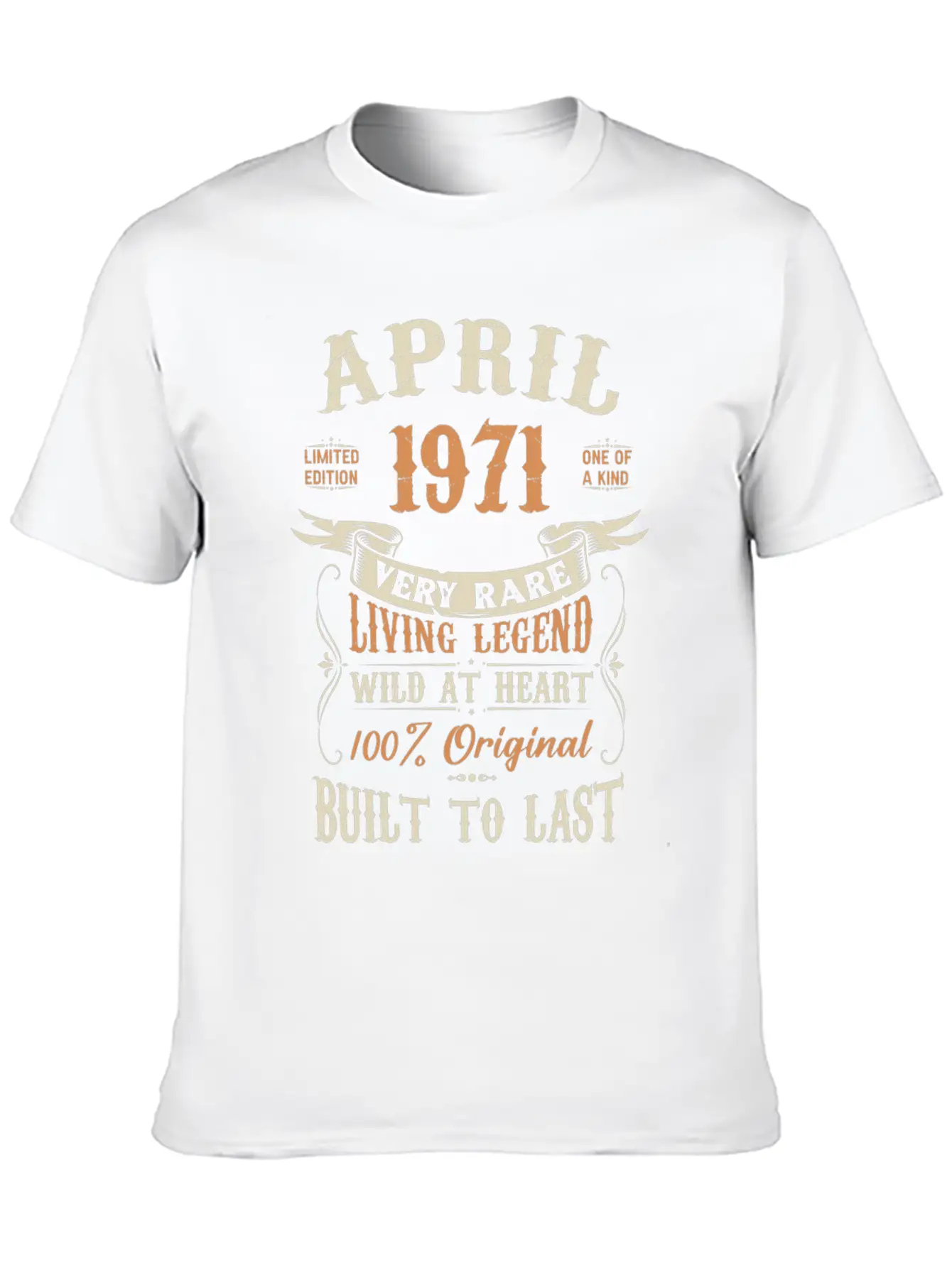 April 1971 Birthday Surprise Basic Graphic T-Shirt – Daily Comfort In Soft Cotton