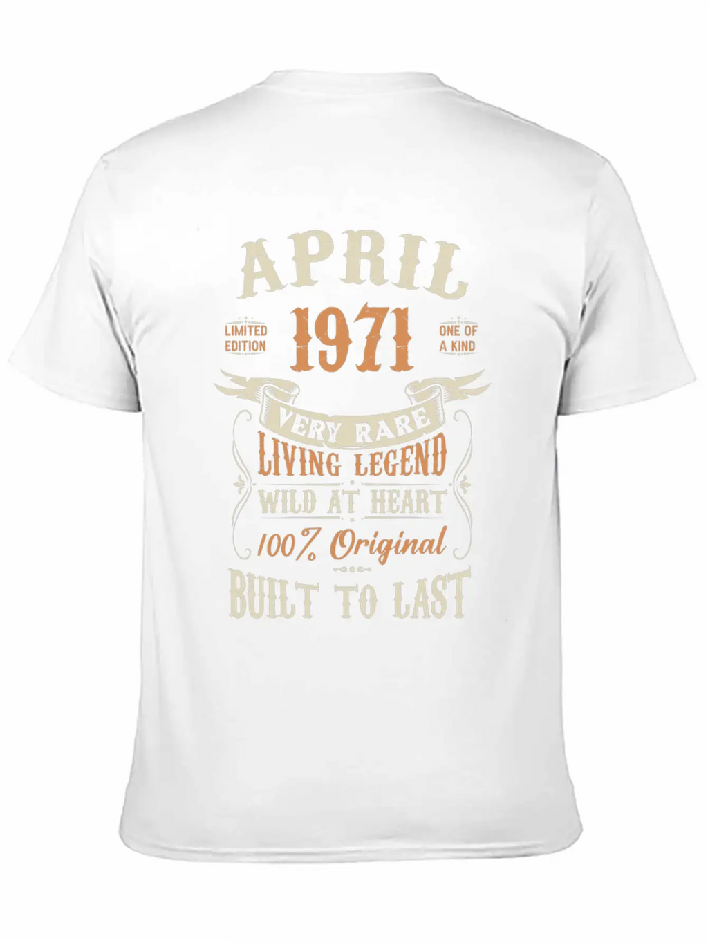 April 1971 Birthday Surprise Basic Graphic T-Shirt – Daily Comfort In Soft Cotton