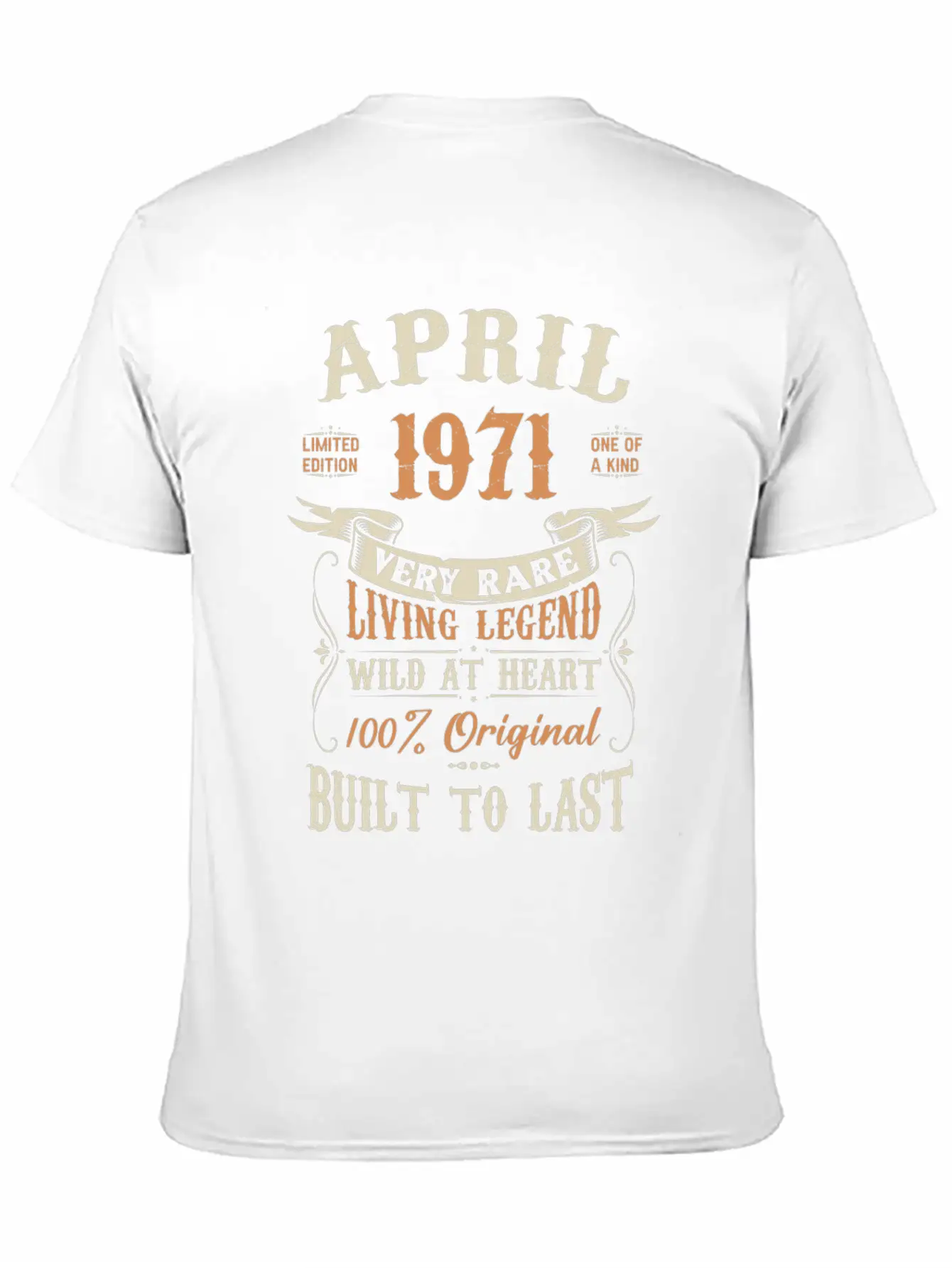 April 1971 Birthday Surprise Basic Graphic T-Shirt – Daily Comfort In Soft Cotton