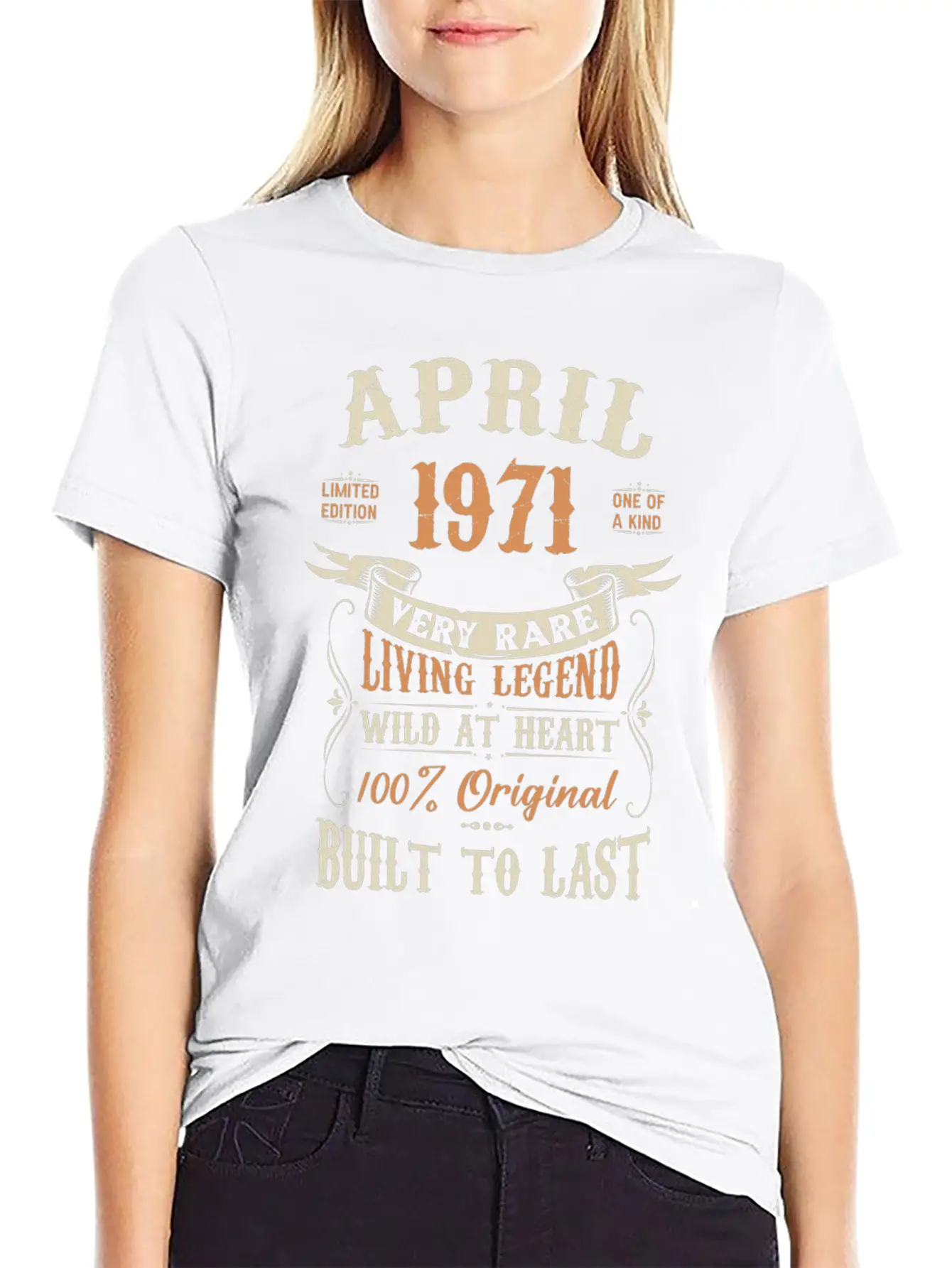 April 1971 Birthday Surprise Basic Graphic T-Shirt – Daily Comfort In Soft Cotton