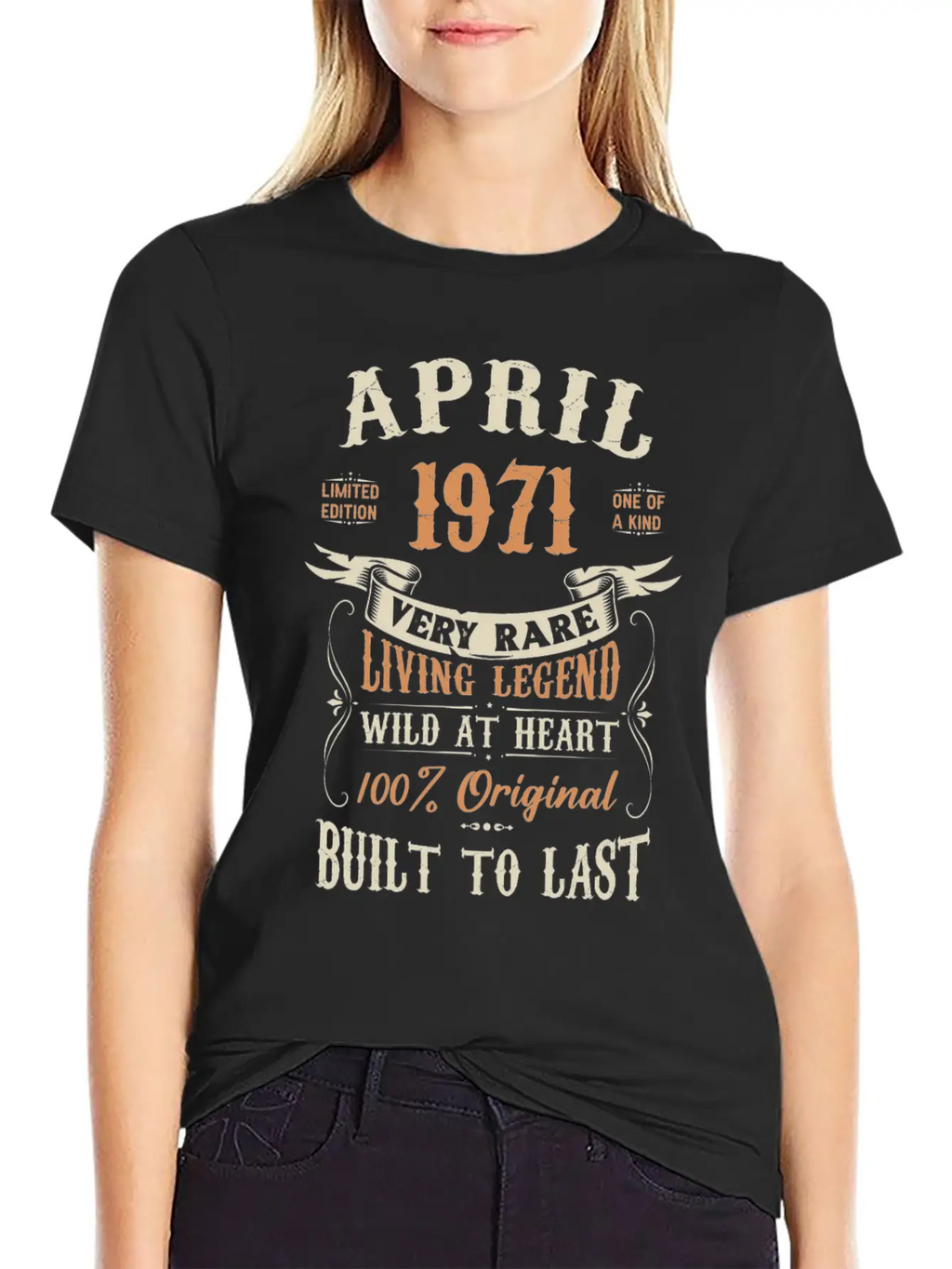 April 1971 Birthday Surprise Basic Graphic T-Shirt – Daily Comfort In Soft Cotton