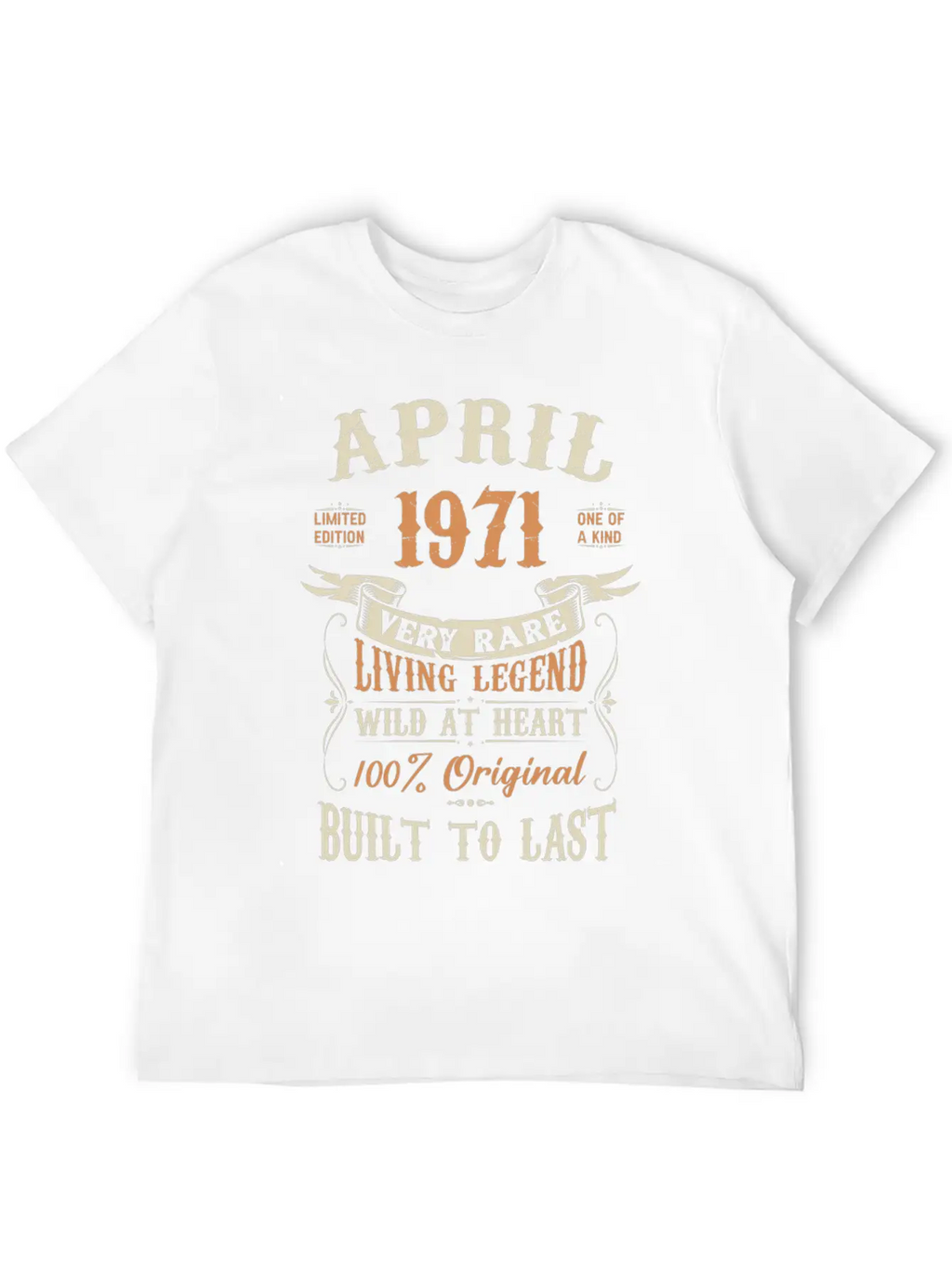 April 1971 Birthday Surprise Basic Graphic T-Shirt – Daily Comfort In Soft Cotton