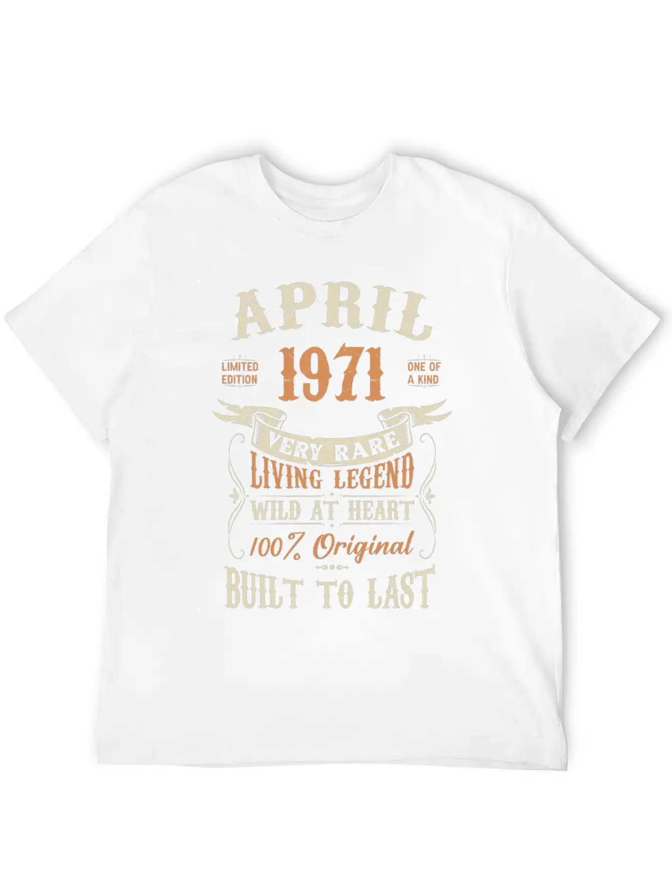 April 1971 Birthday Surprise Basic Graphic T-Shirt – Daily Comfort In Soft Cotton