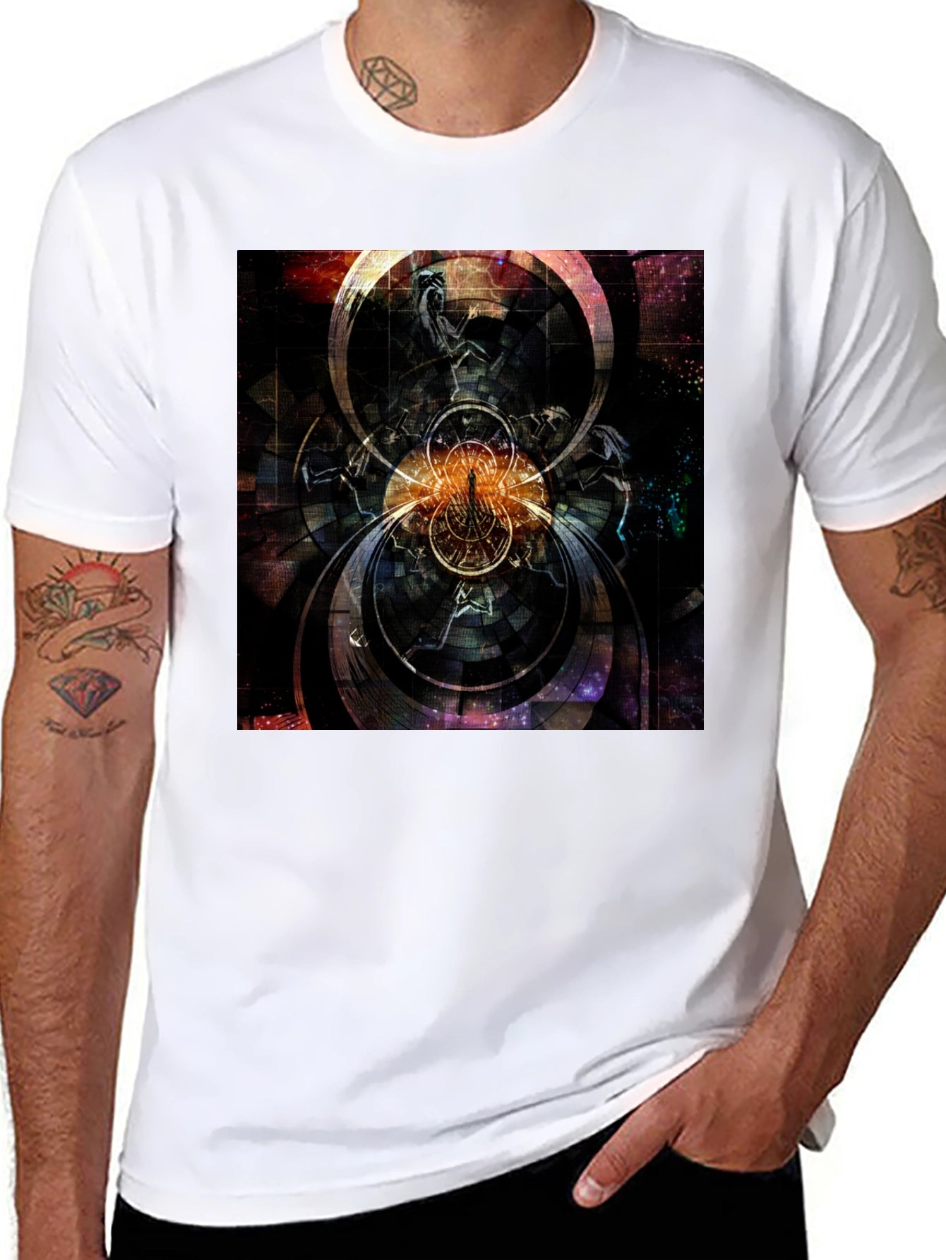 Abstract Time T-Shirt - Surreal Design