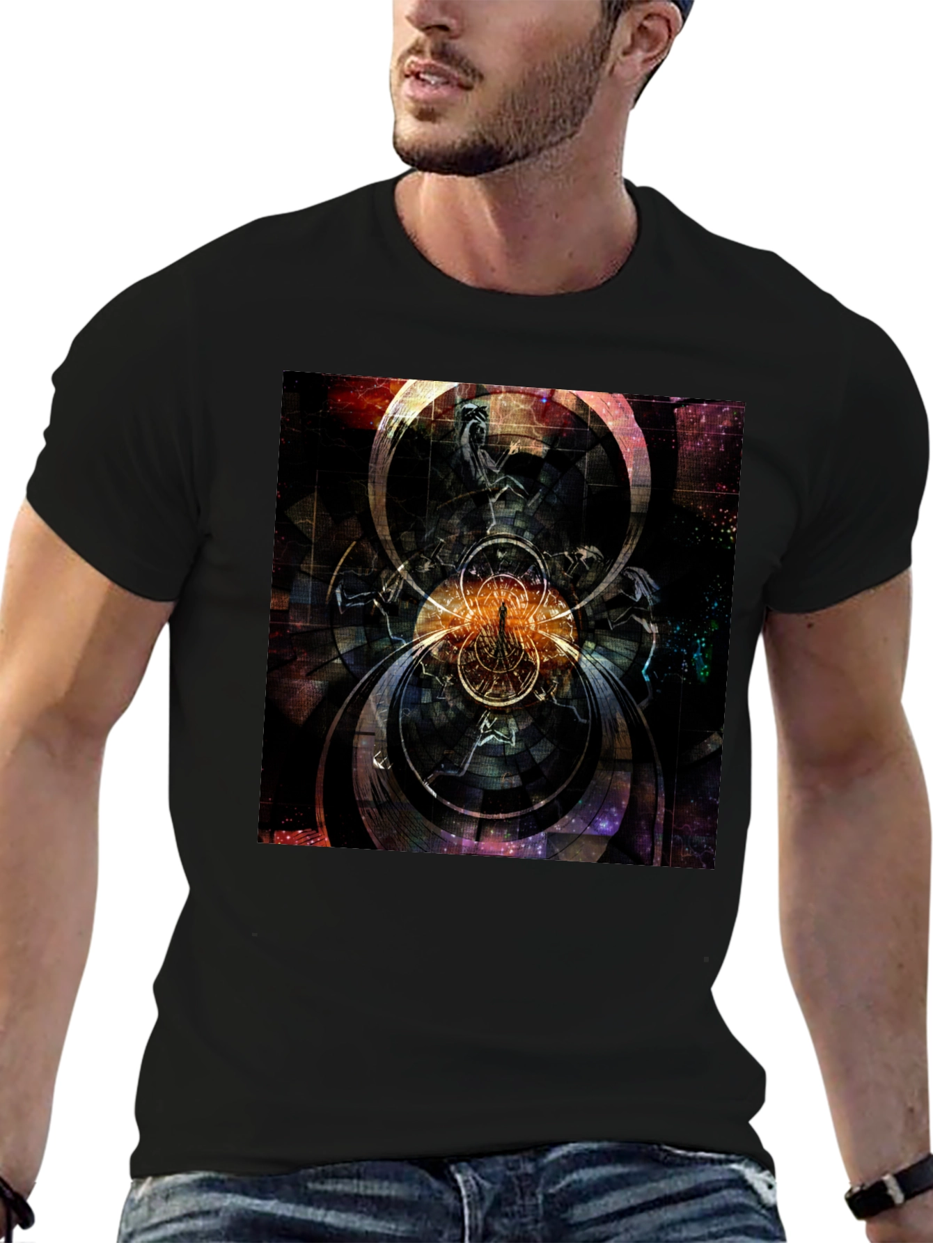 Abstract Time T-Shirt - Surreal Design