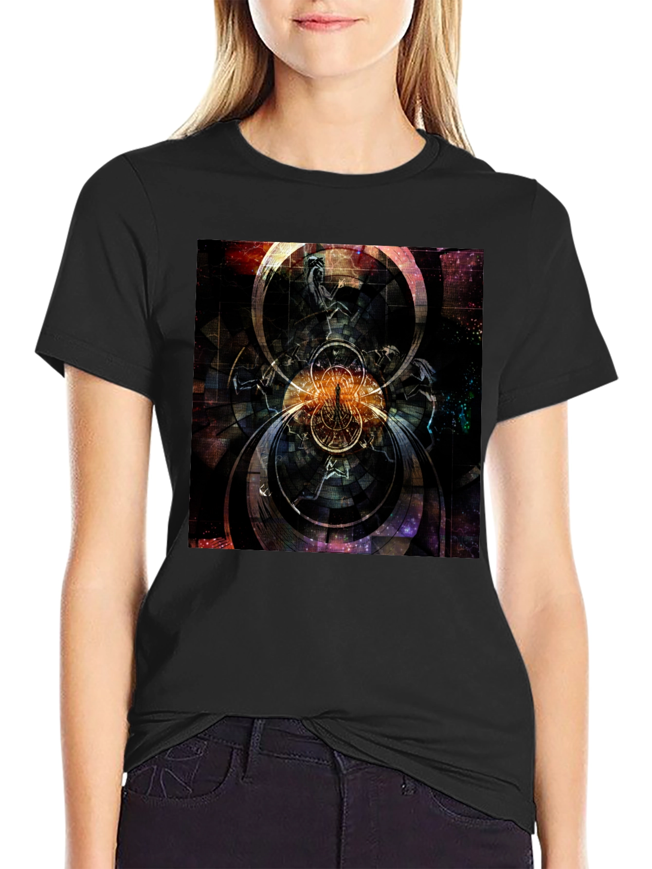 Abstract Time T-Shirt - Surreal Design