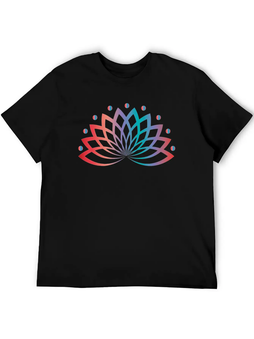 Aquatic Plant Lotus Flower Classic Fit Graphic Tee For Daily Comfort – Unisex Cotton Shirt