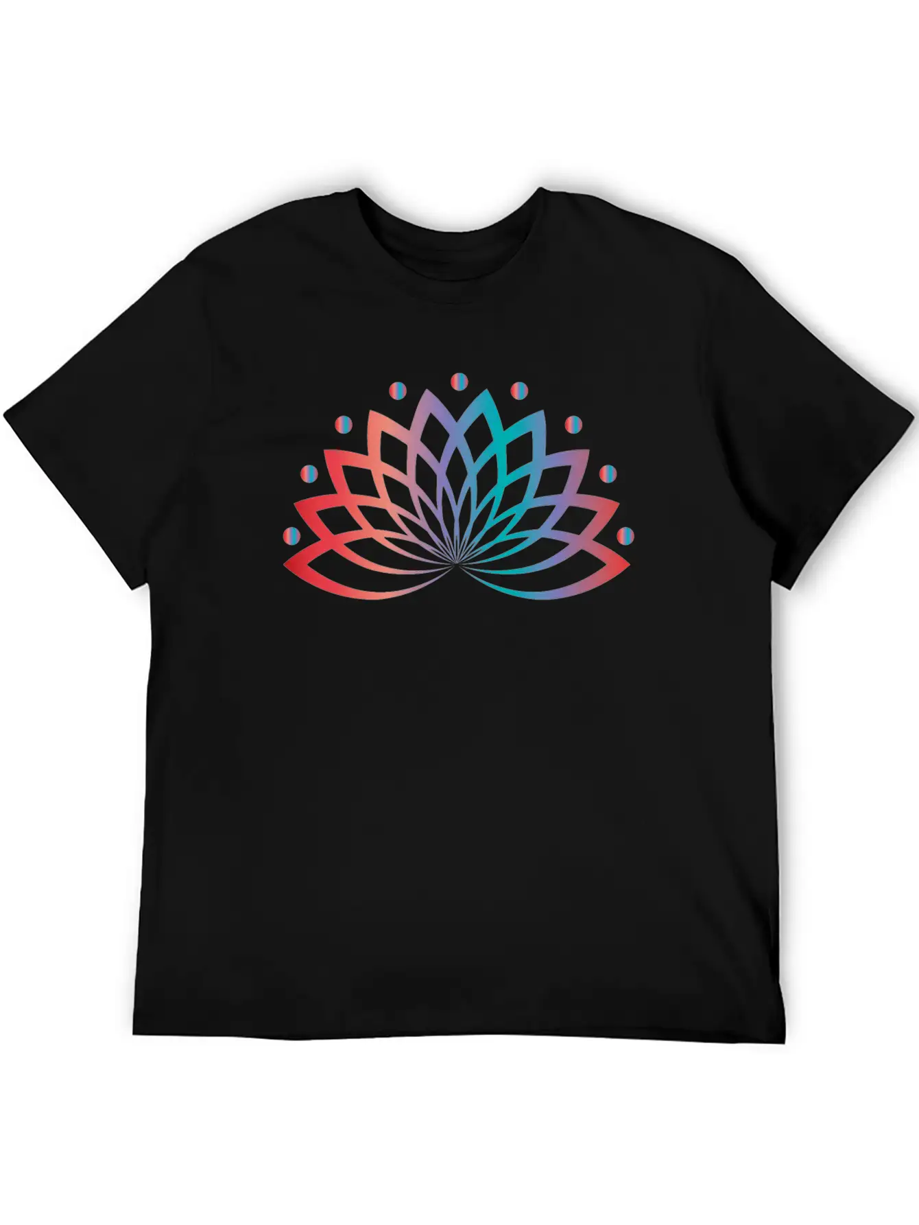 Aquatic Plant Lotus Flower Classic Fit Graphic Tee For Daily Comfort – Unisex Cotton Shirt