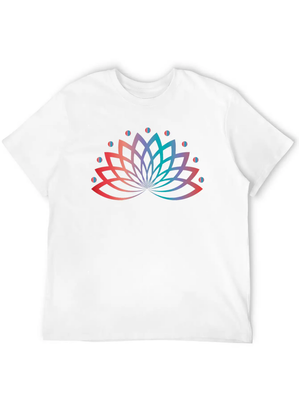 Aquatic Plant Lotus Flower Classic Fit Graphic Tee For Daily Comfort – Unisex Cotton Shirt