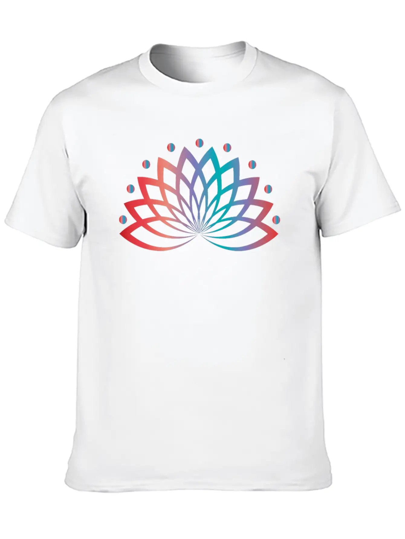 Aquatic Plant Lotus Flower Classic Fit Graphic Tee For Daily Comfort – Unisex Cotton Shirt
