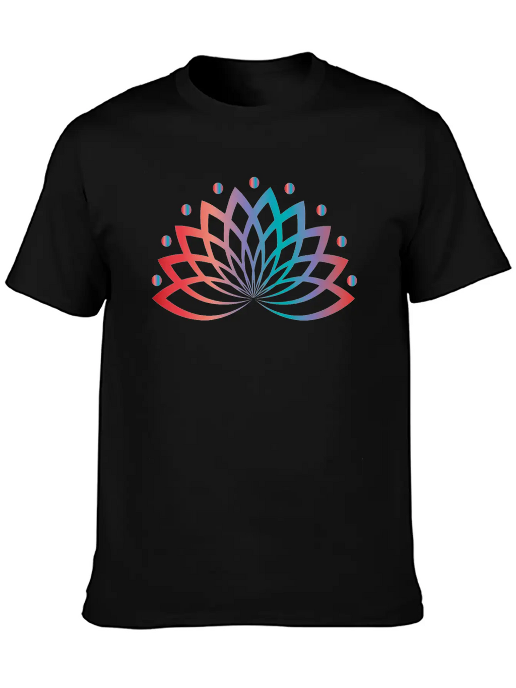 Aquatic Plant Lotus Flower Classic Fit Graphic Tee For Daily Comfort – Unisex Cotton Shirt