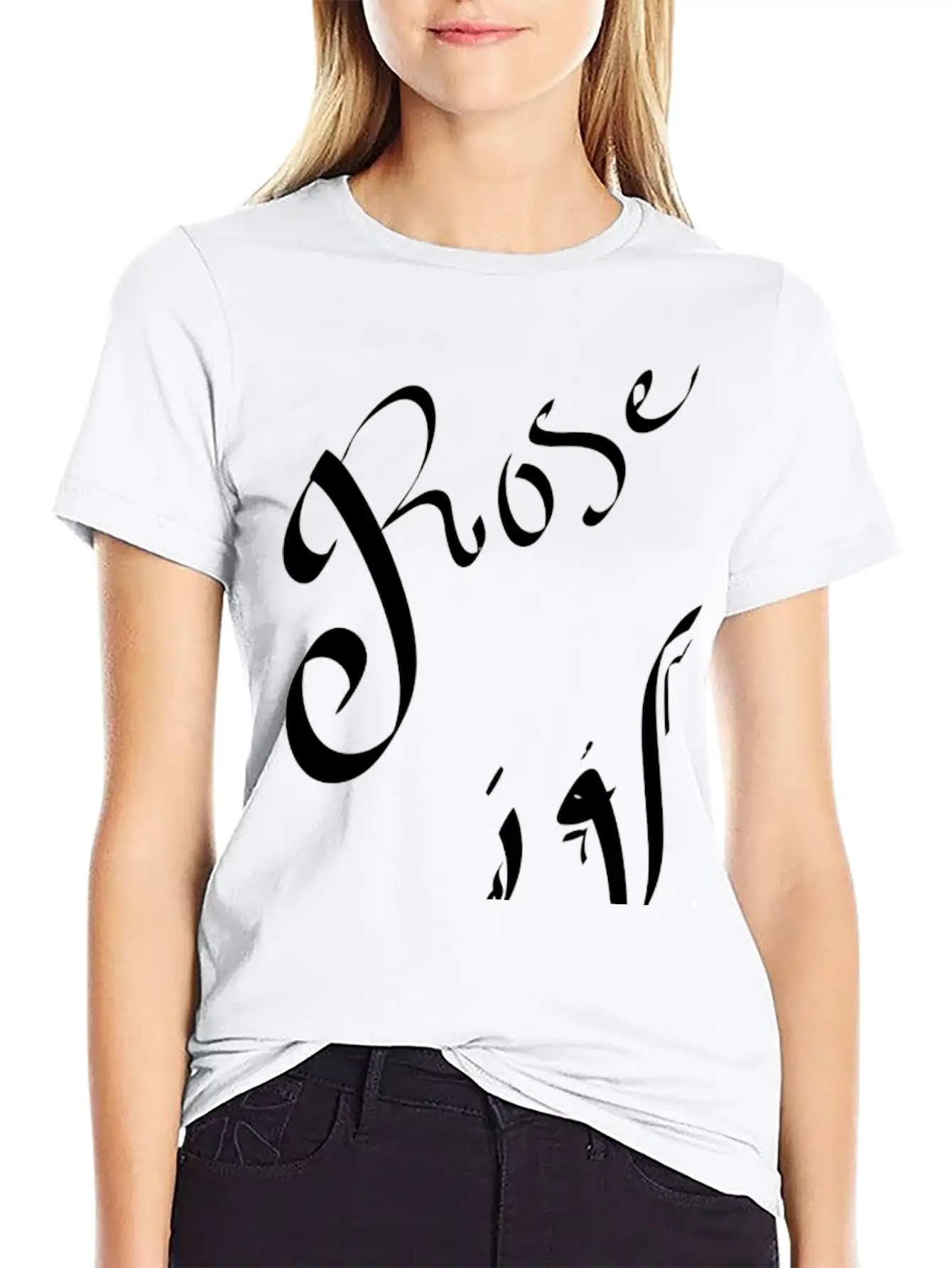Arabic Calligraphy Breathable Graphic T-Shirt – Perfect For Casual Days
