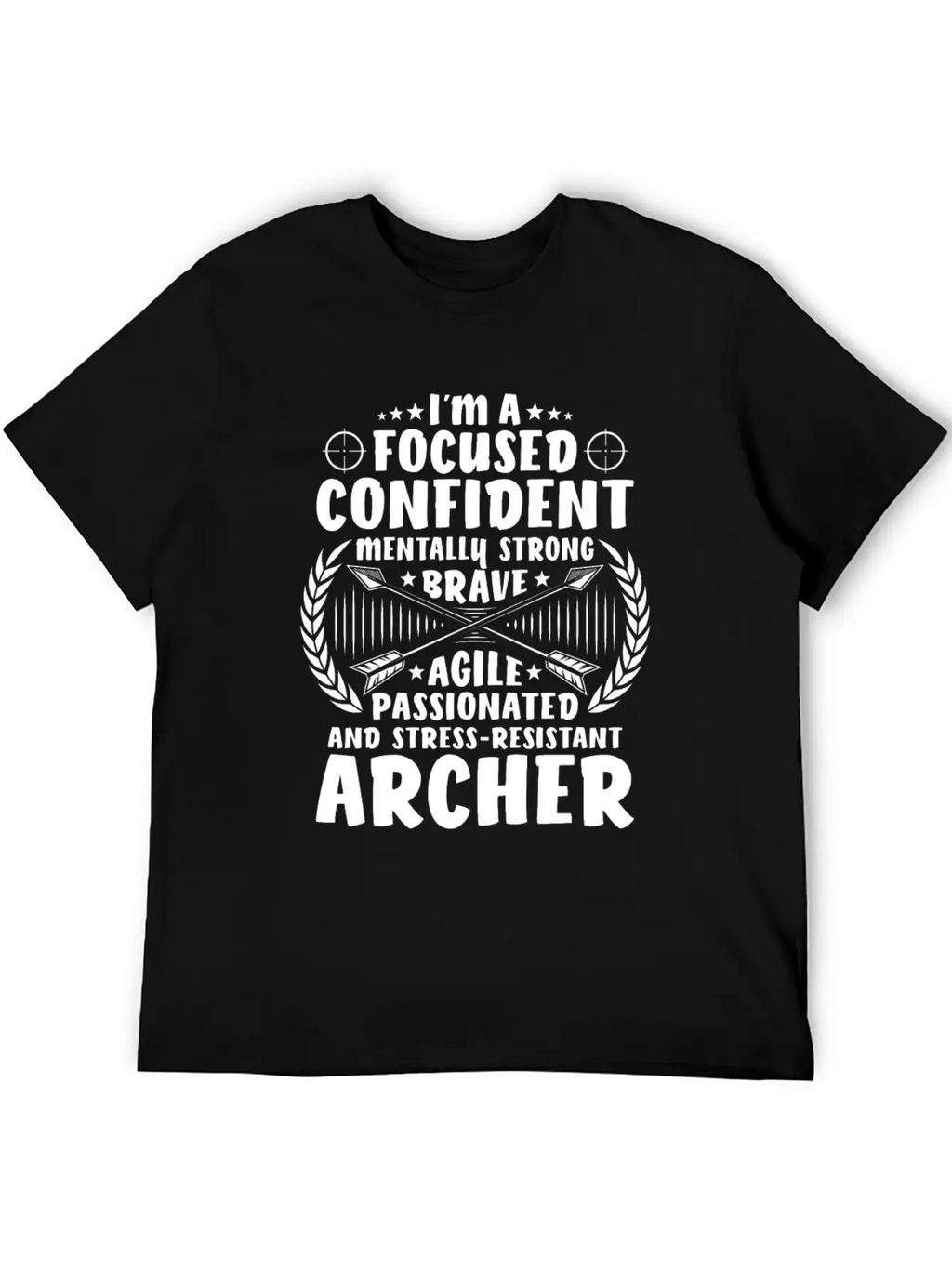 Archer Archery Bow Hunting Bowman Arrow Bow Hunter Lightweight Cotton T-Shirt – Daily Comfort Graphic Shirt