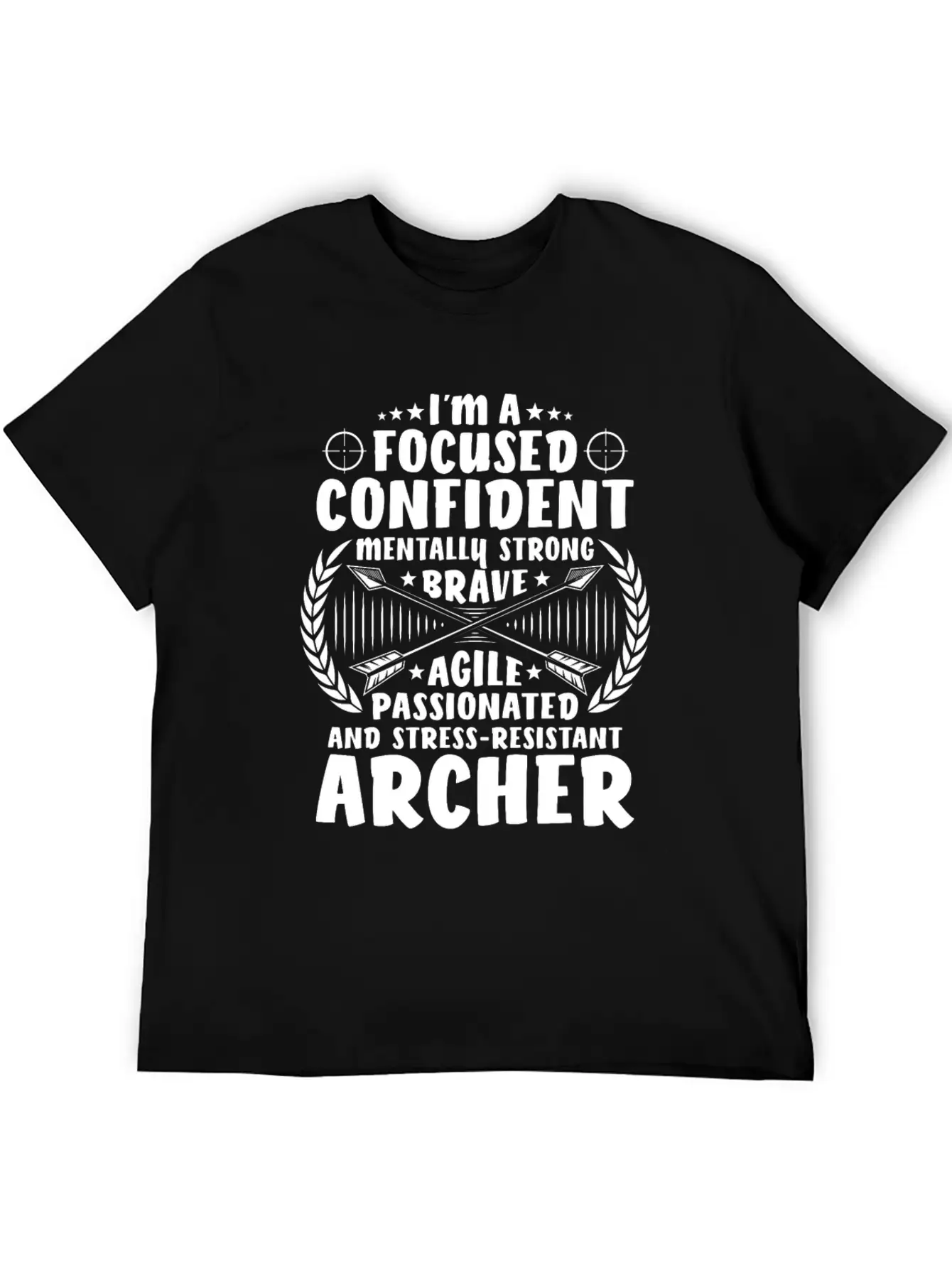 Archer Archery Bow Hunting Bowman Arrow Bow Hunter Lightweight Cotton T-Shirt – Daily Comfort Graphic Shirt