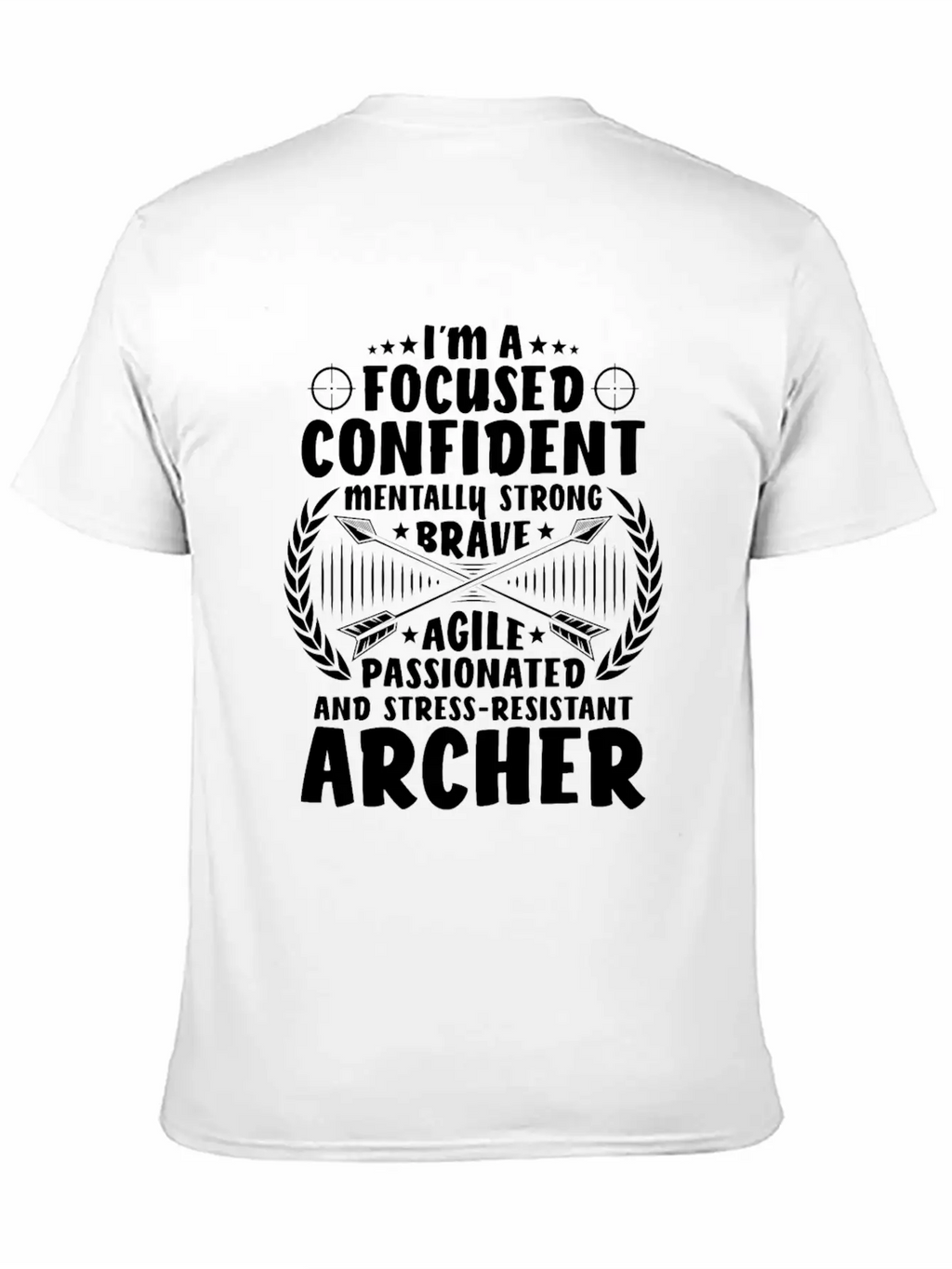 Archer Archery Bow Hunting Bowman Arrow Bow Hunter Lightweight Cotton T-Shirt – Daily Comfort Graphic Shirt