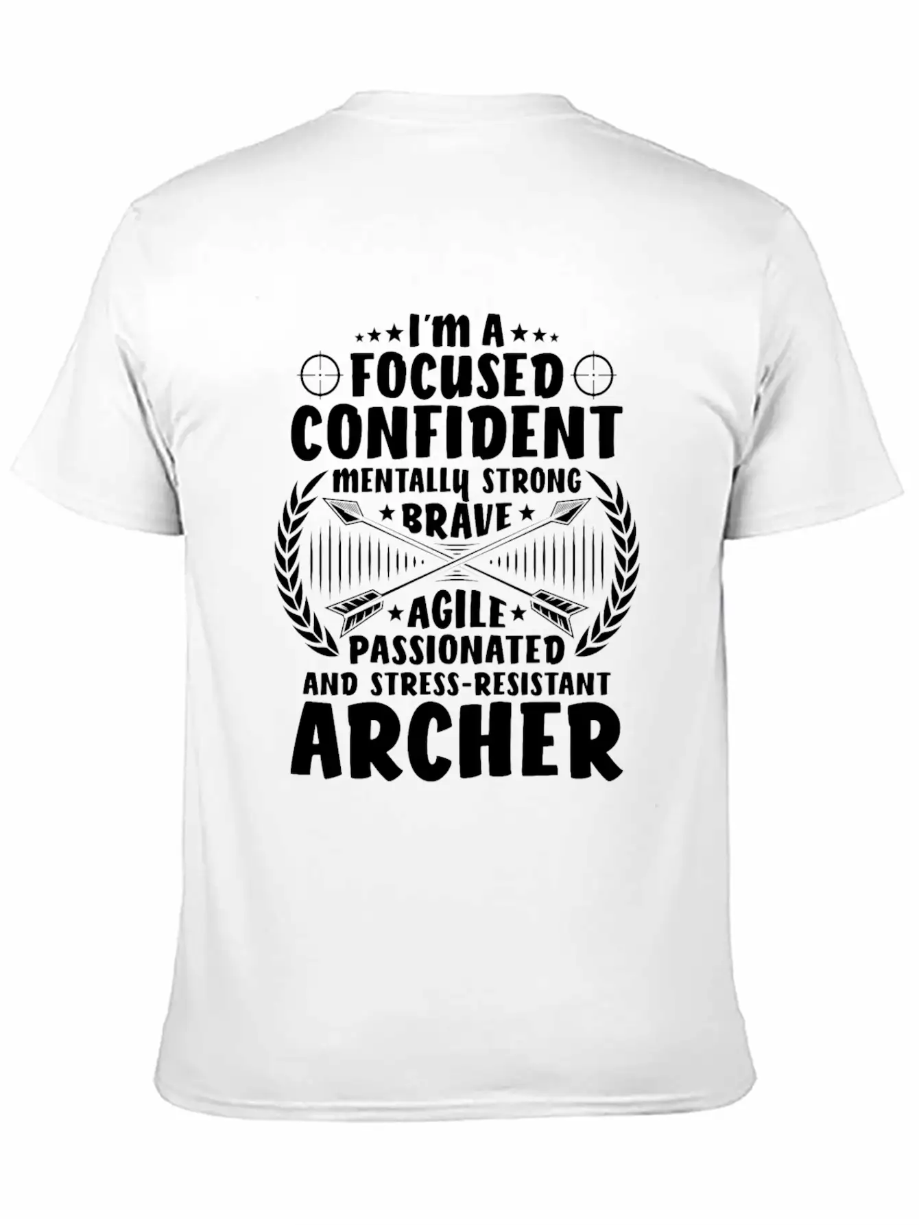 Archer Archery Bow Hunting Bowman Arrow Bow Hunter Lightweight Cotton T-Shirt – Daily Comfort Graphic Shirt