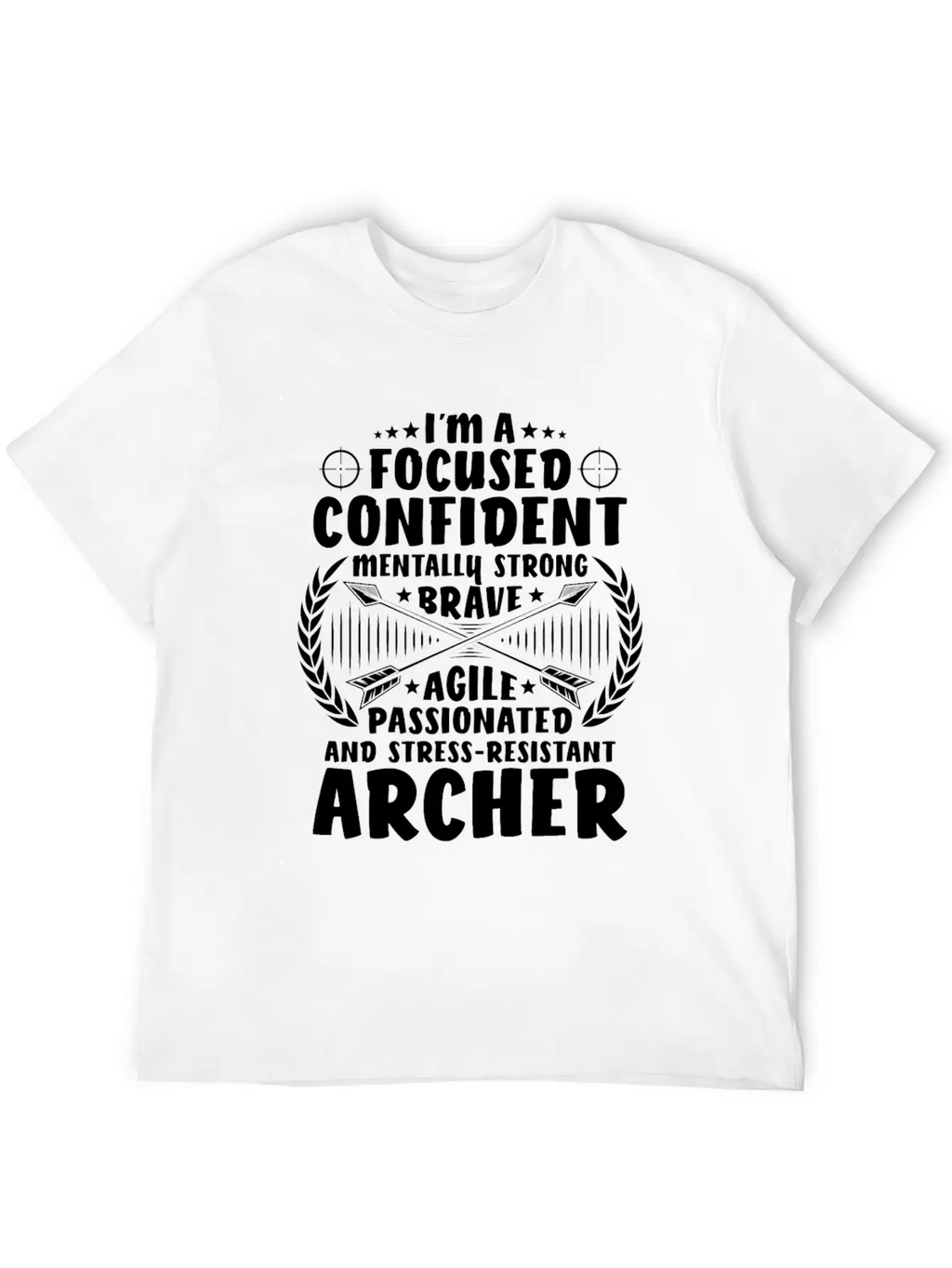 Archer Archery Bow Hunting Bowman Arrow Bow Hunter Lightweight Cotton T-Shirt – Daily Comfort Graphic Shirt