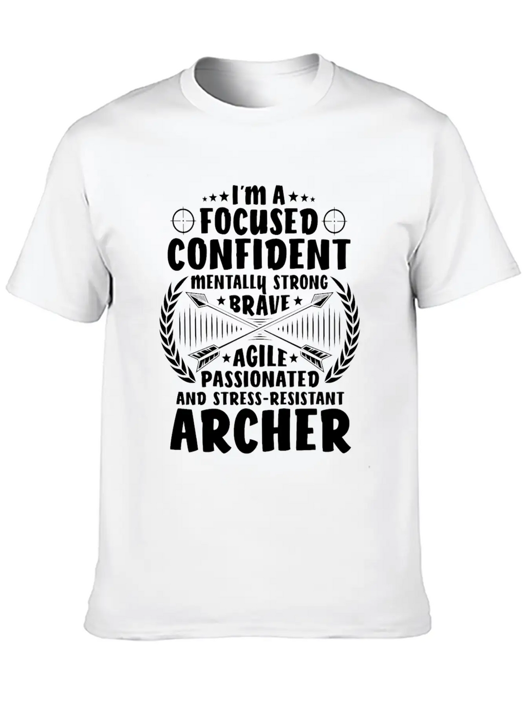 Archer Archery Bow Hunting Bowman Arrow Bow Hunter Lightweight Cotton T-Shirt – Daily Comfort Graphic Shirt