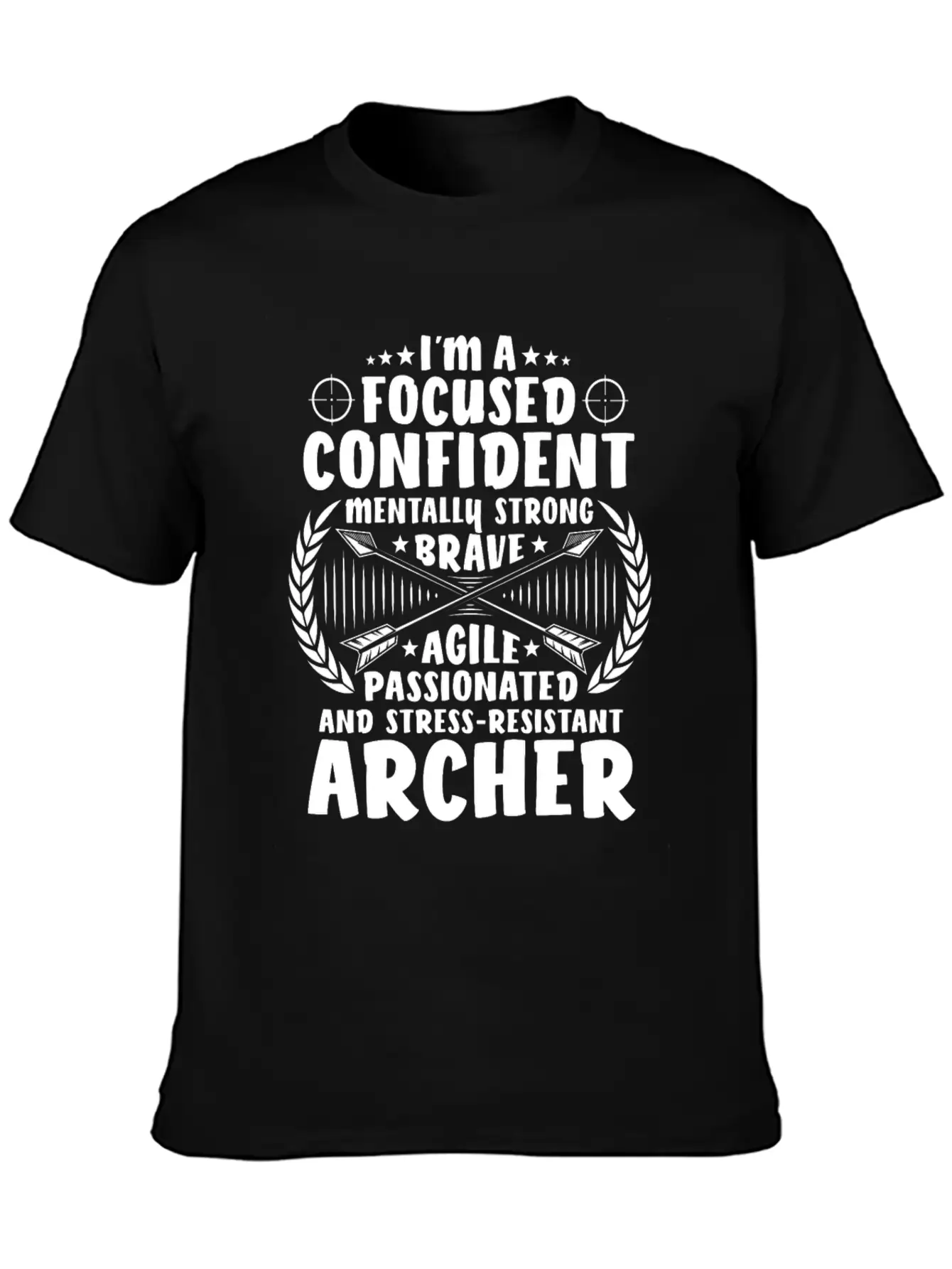 Archer Archery Bow Hunting Bowman Arrow Bow Hunter Lightweight Cotton T-Shirt – Daily Comfort Graphic Shirt