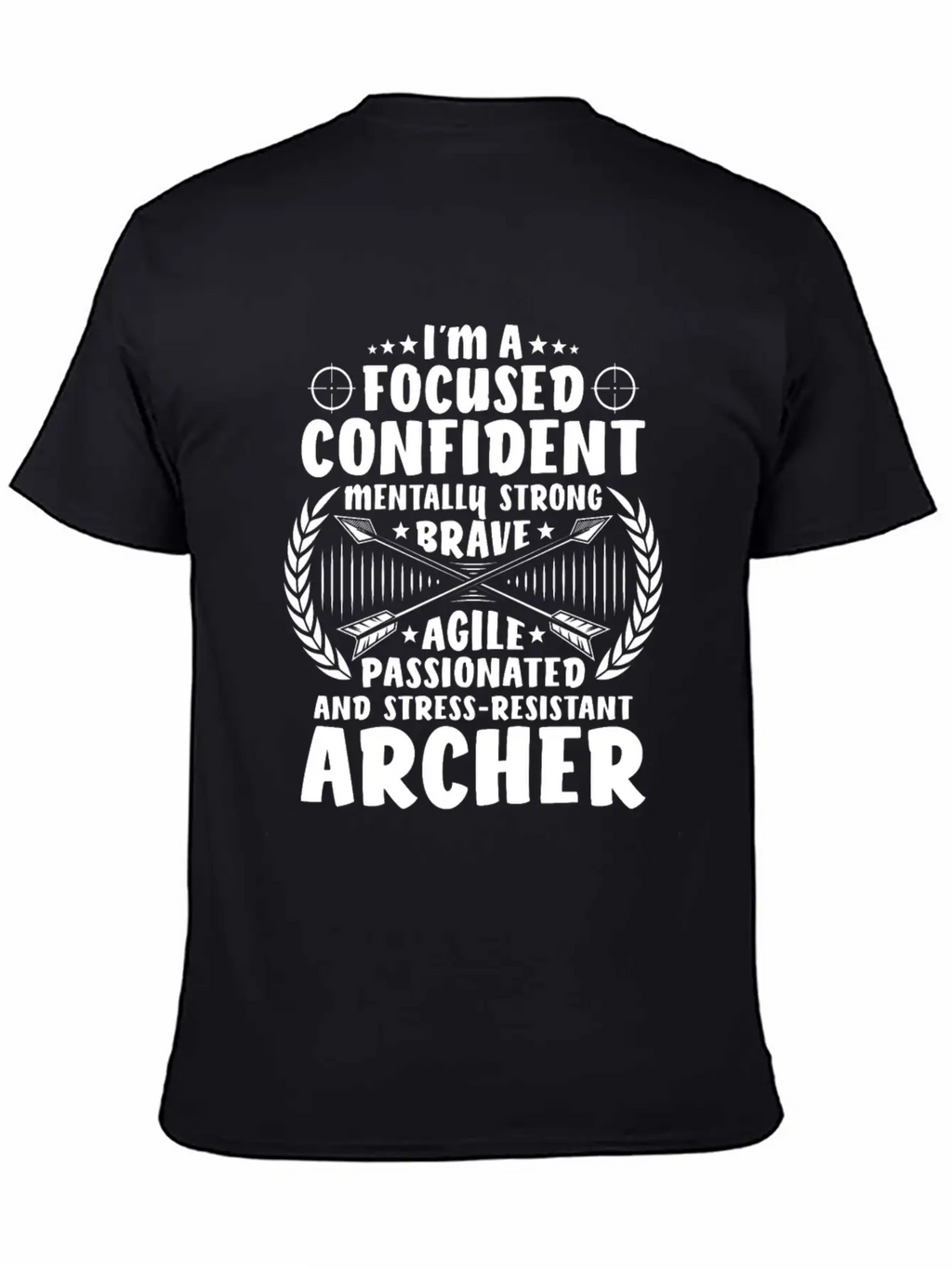 Archer Archery Bow Hunting Bowman Arrow Bow Hunter Lightweight Cotton T-Shirt – Daily Comfort Graphic Shirt