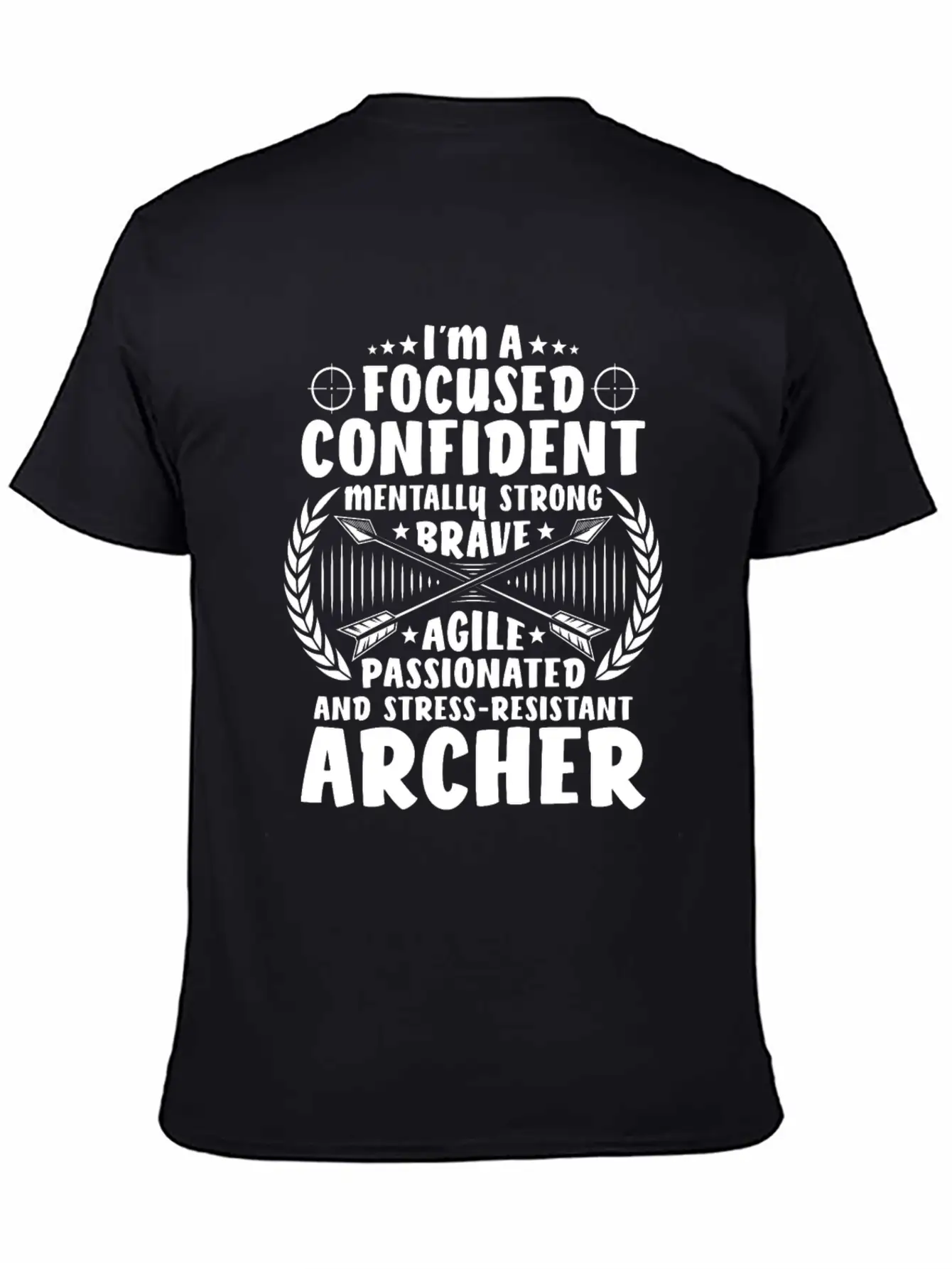 Archer Archery Bow Hunting Bowman Arrow Bow Hunter Lightweight Cotton T-Shirt – Daily Comfort Graphic Shirt
