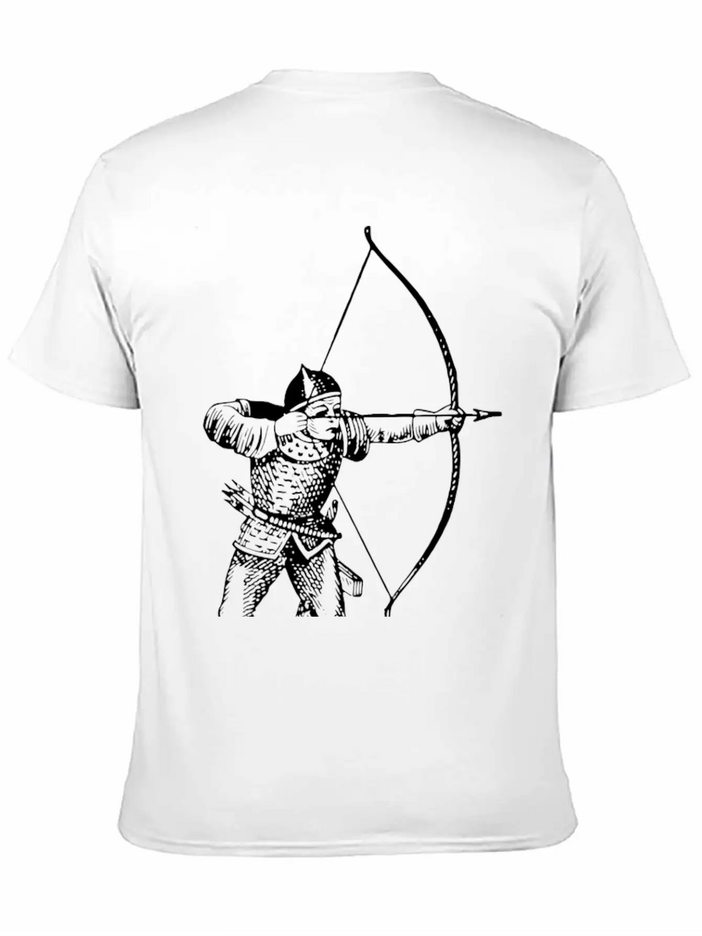 Archer Bogenschuetze Bogenschiessen Bogen Pfeil Basic Graphic T-Shirt – Daily Comfort In Soft Cotton