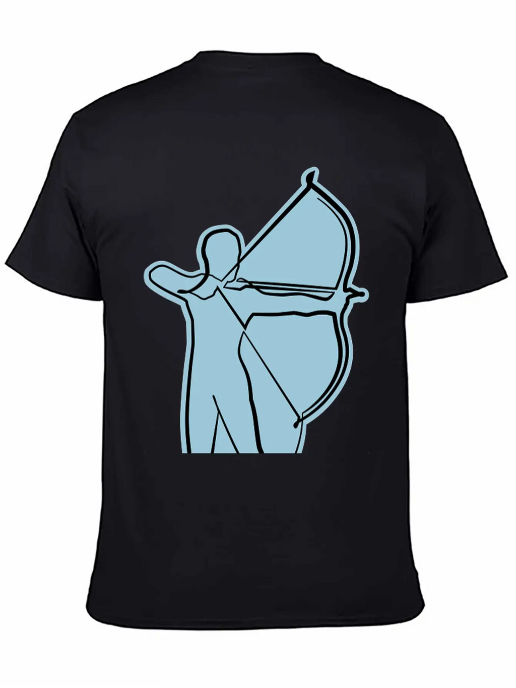 Archer Oneline (Archery By BOWTIQUE) Classic Fit Graphic Tee For Daily Comfort – Unisex Cotton Shirt