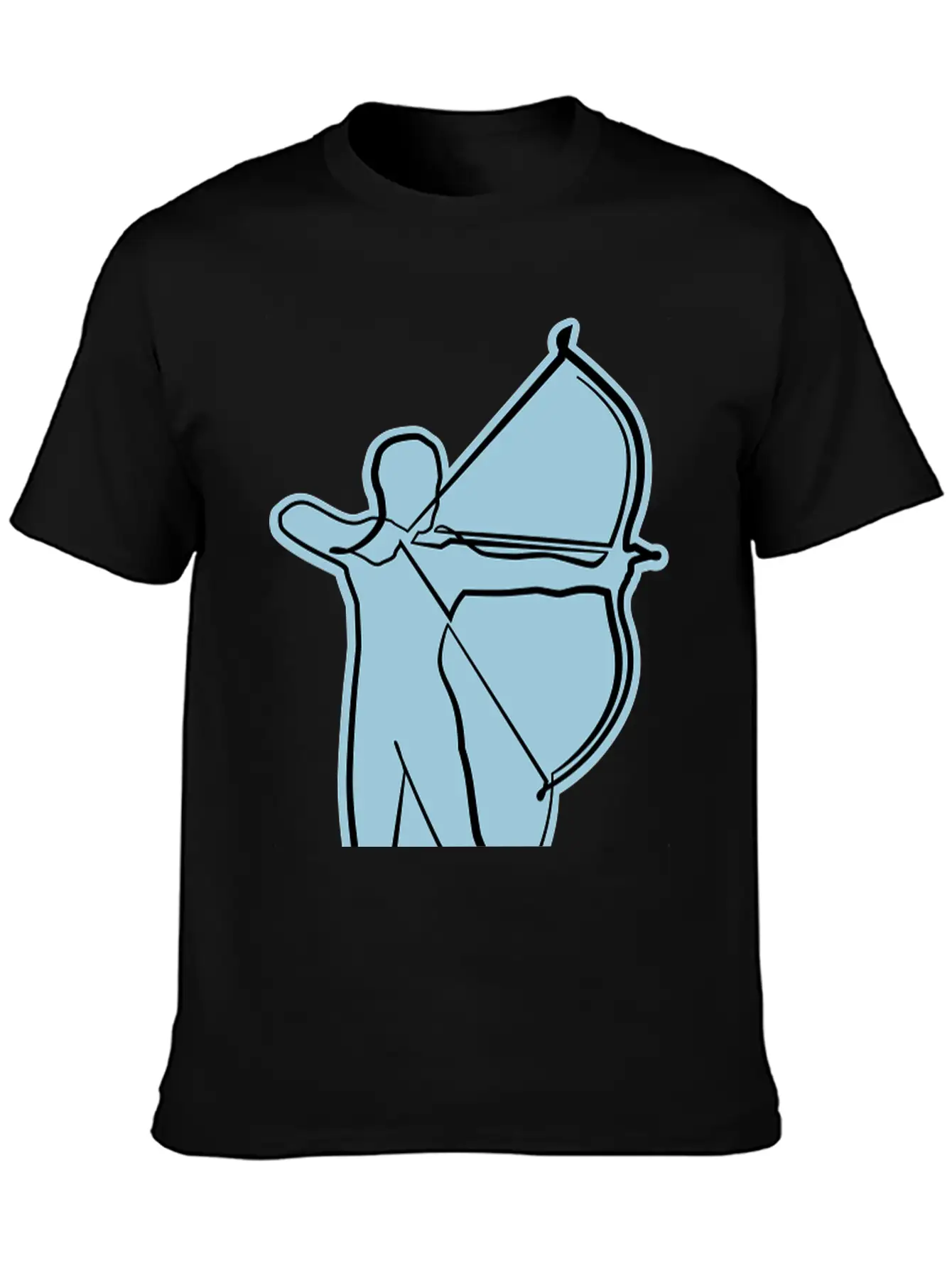 Archer Oneline (Archery By BOWTIQUE) Classic Fit Graphic Tee For Daily Comfort – Unisex Cotton Shirt