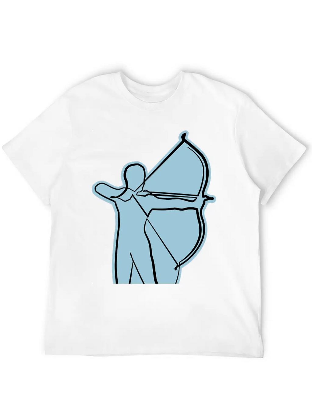 Archer Oneline (Archery By BOWTIQUE) Classic Fit Graphic Tee For Daily Comfort – Unisex Cotton Shirt