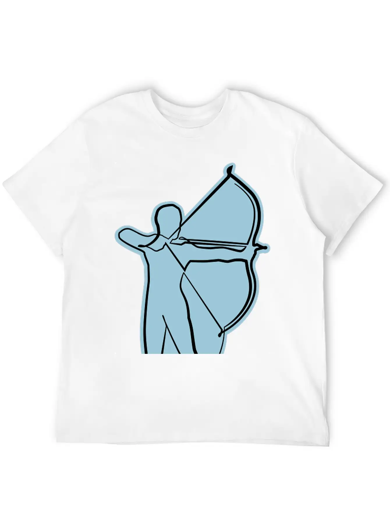 Archer Oneline (Archery By BOWTIQUE) Classic Fit Graphic Tee For Daily Comfort – Unisex Cotton Shirt