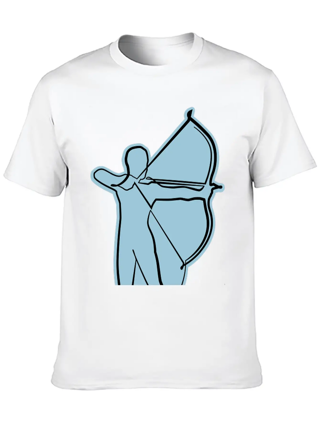 Archer Oneline (Archery By BOWTIQUE) Classic Fit Graphic Tee For Daily Comfort – Unisex Cotton Shirt