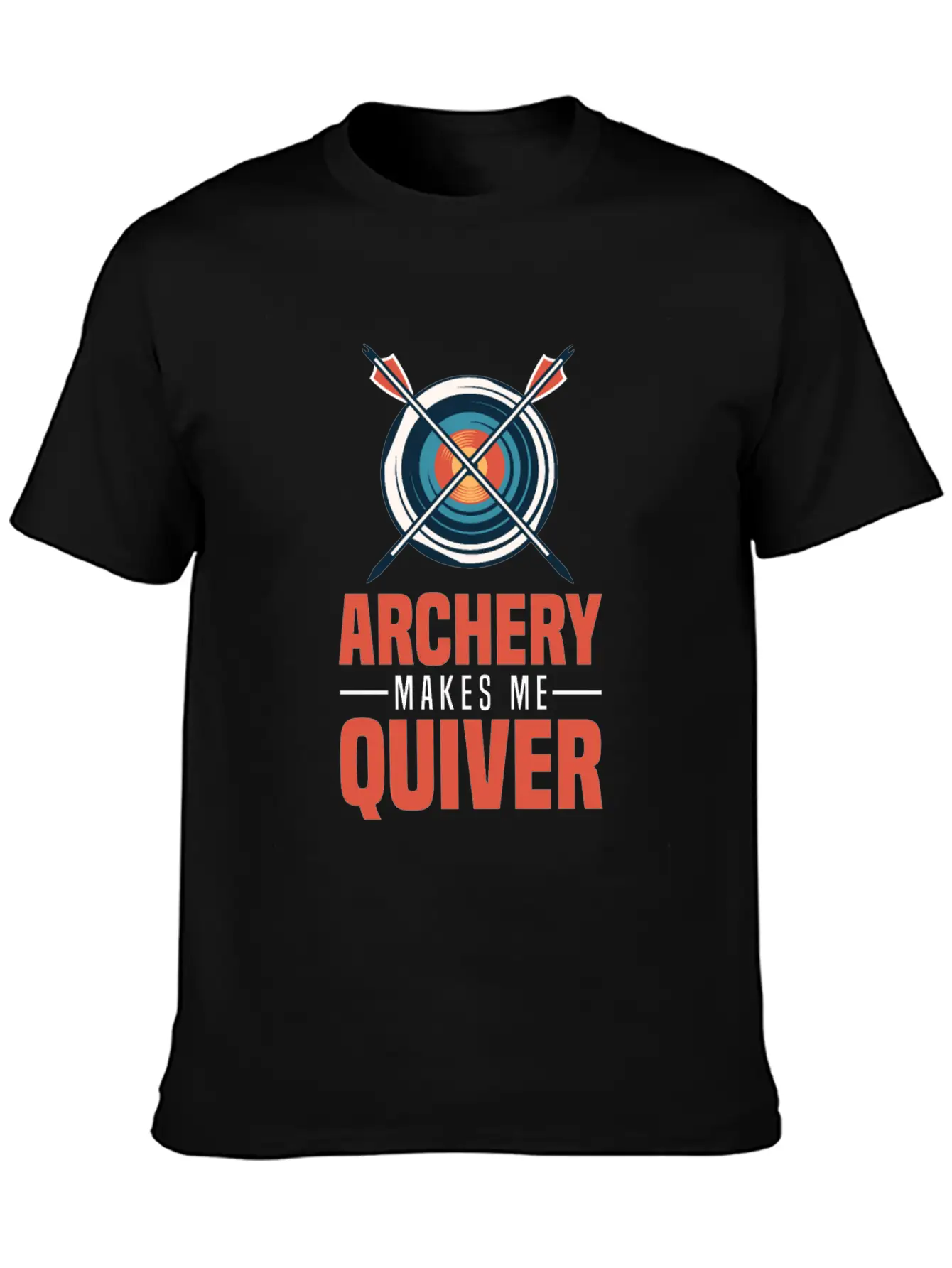 Archery Archer Bowman Simple Everyday Graphic Tee – Lightweight Summer Wear