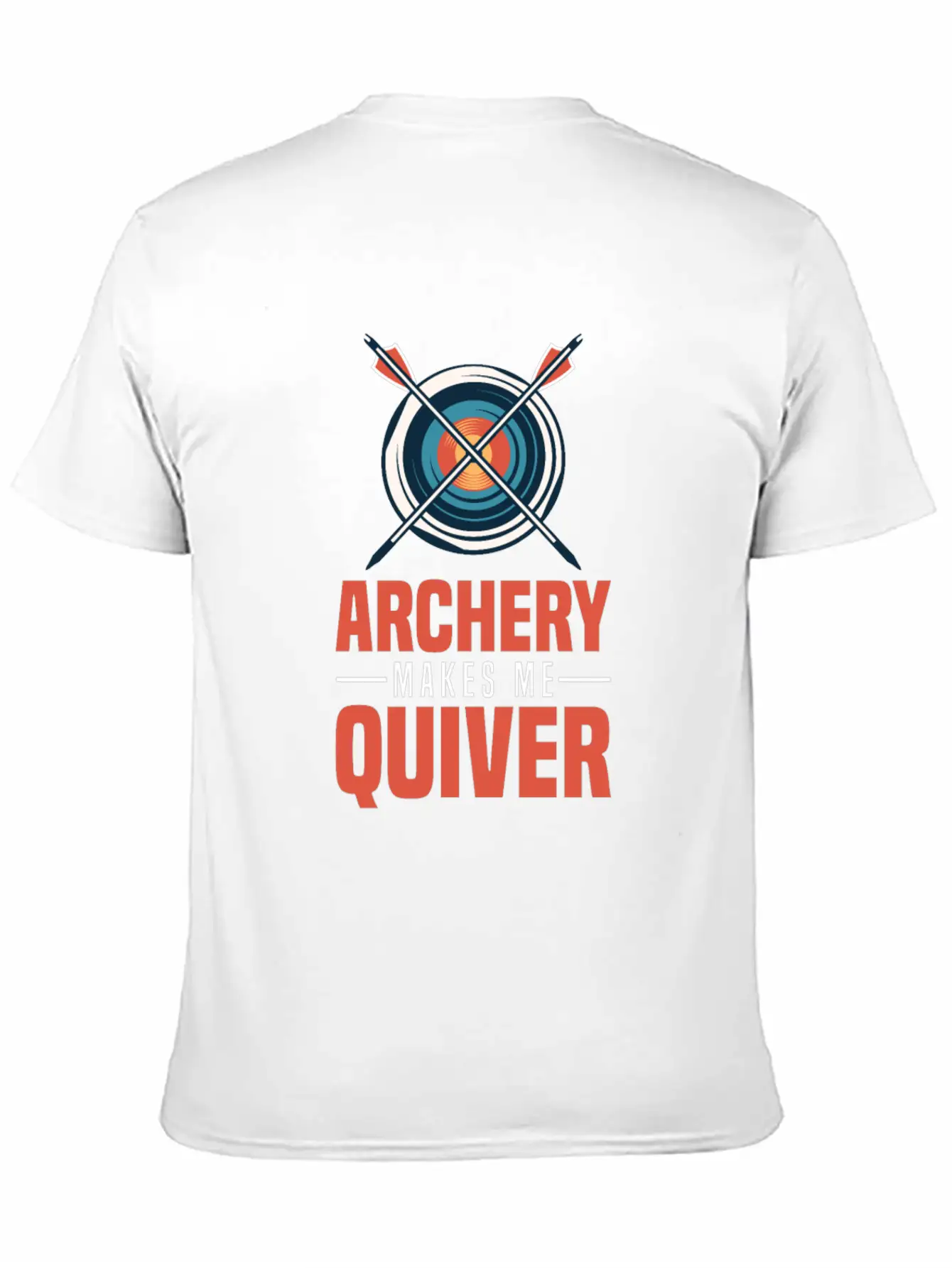 Archery Archer Bowman Simple Everyday Graphic Tee – Lightweight Summer Wear