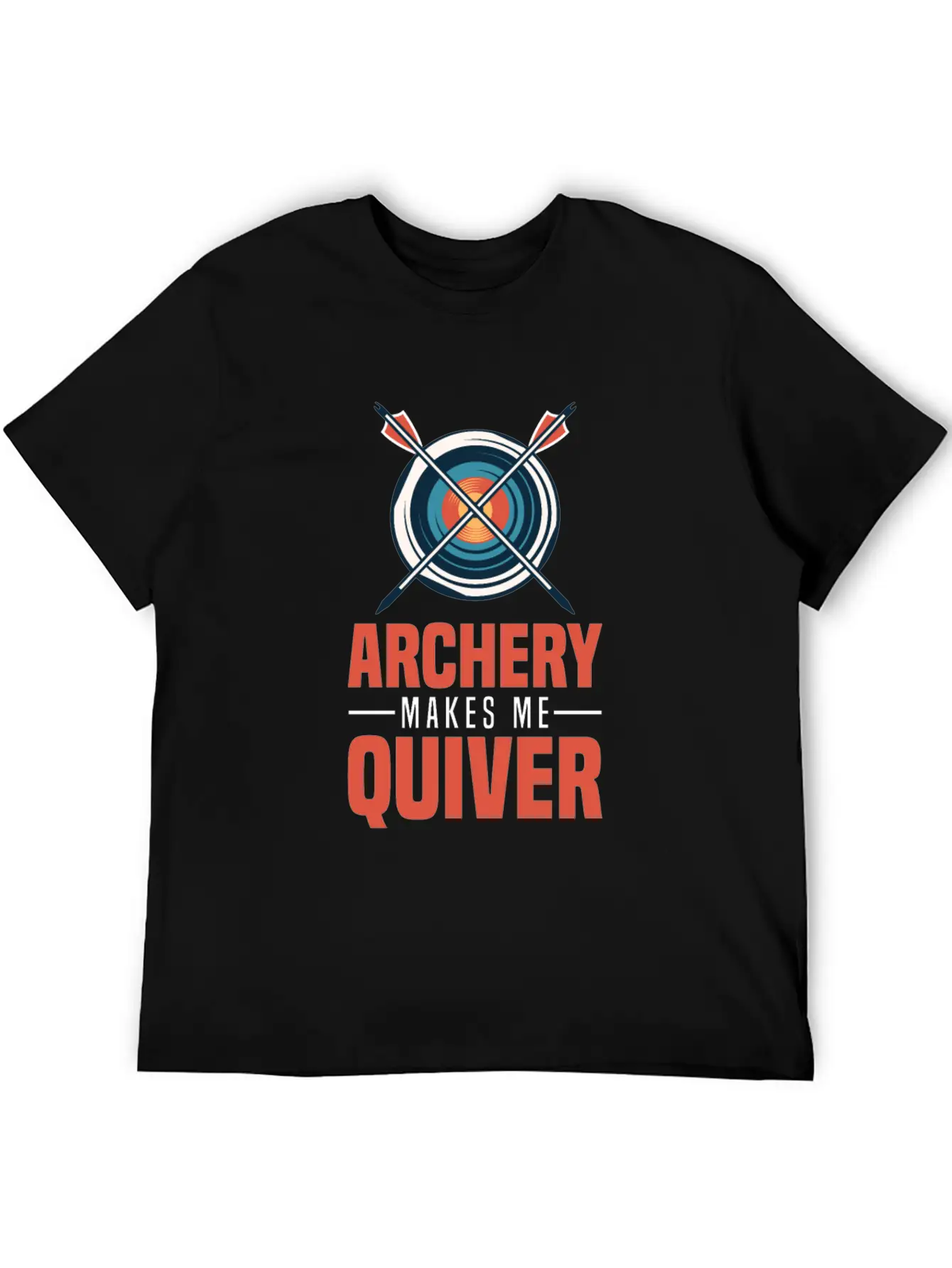 Archery Archer Bowman Simple Everyday Graphic Tee – Lightweight Summer Wear
